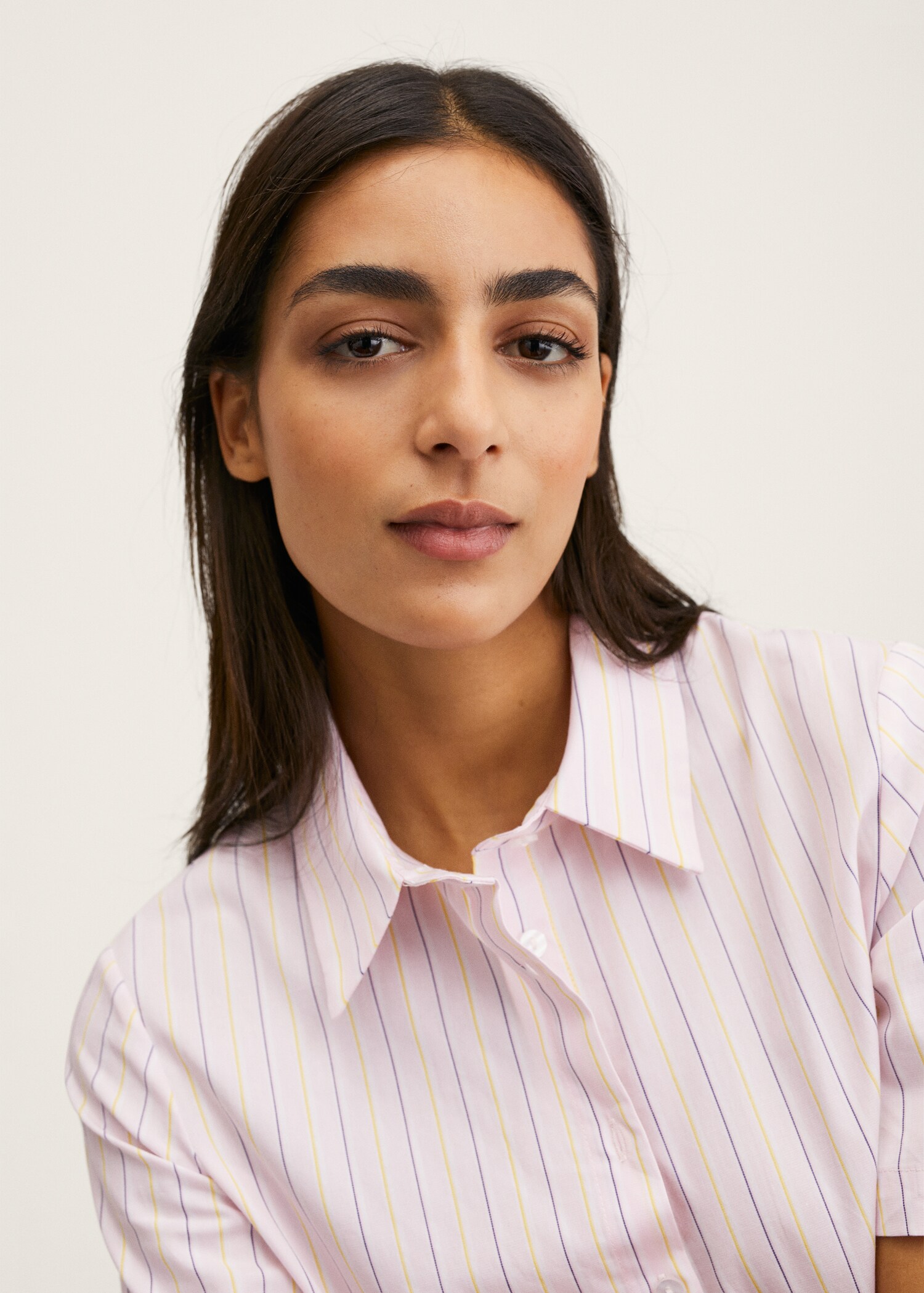 Frill cotton dress - Details of the article 1
