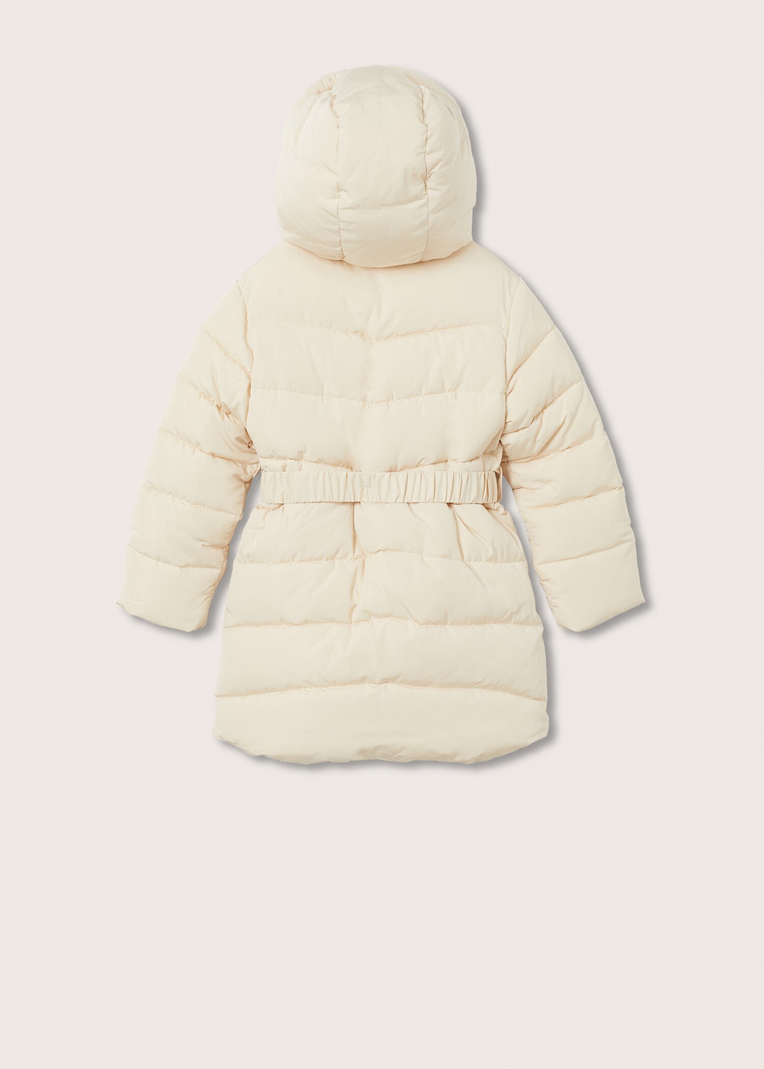 Anorak acolchado capucha - Reverso del artículo
