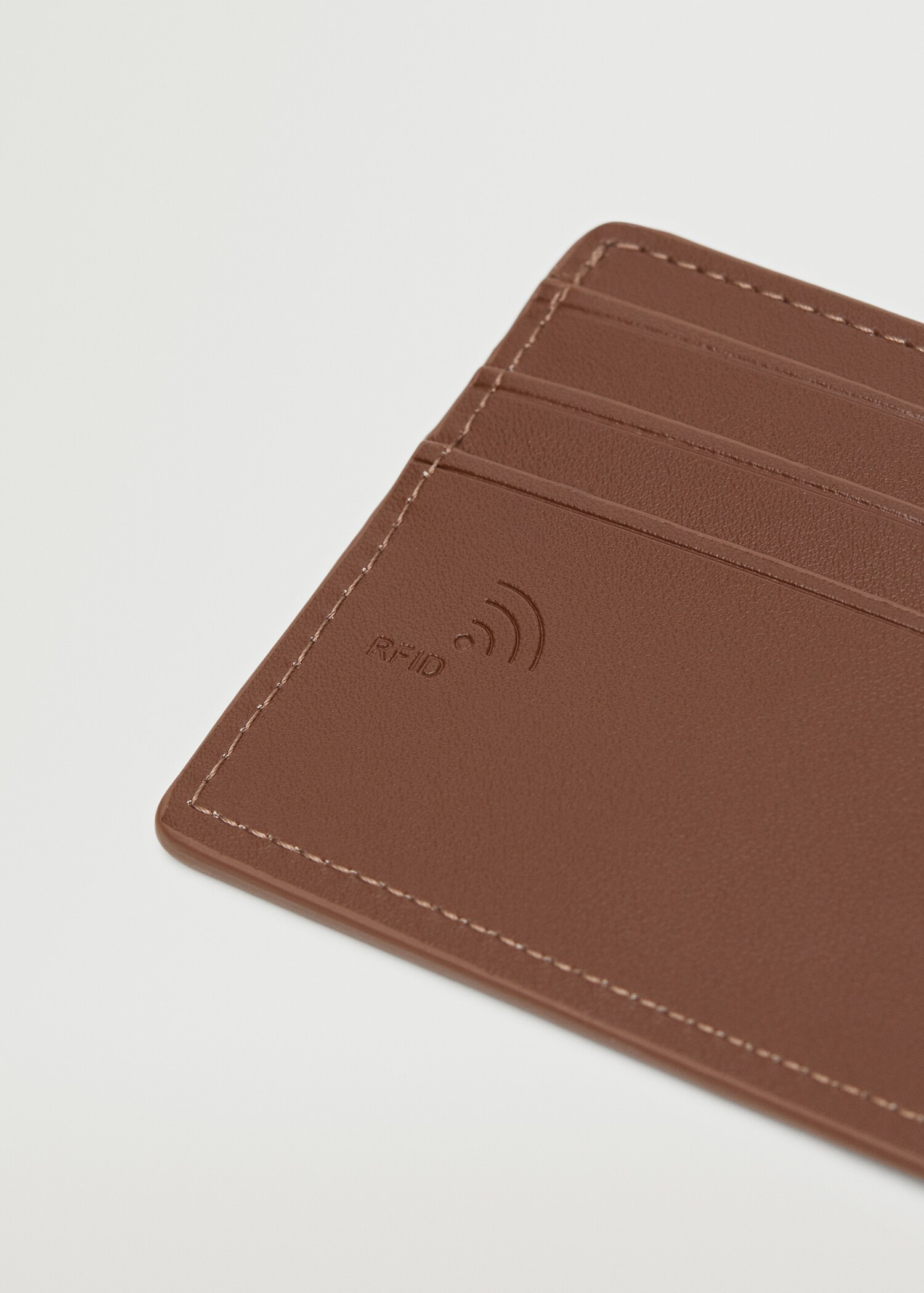 Anti-Contactless-Kartenetui mit Ledereffekt - Detail des Artikels 2
