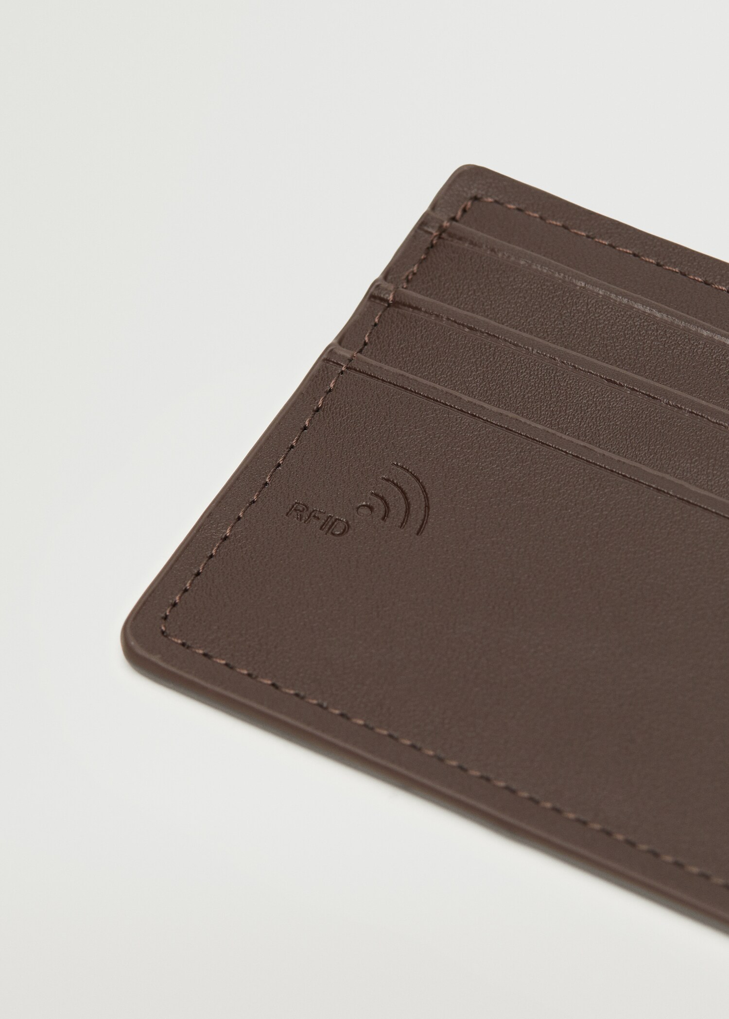 Anti-Contactless-Kartenetui mit Ledereffekt - Detail des Artikels 2