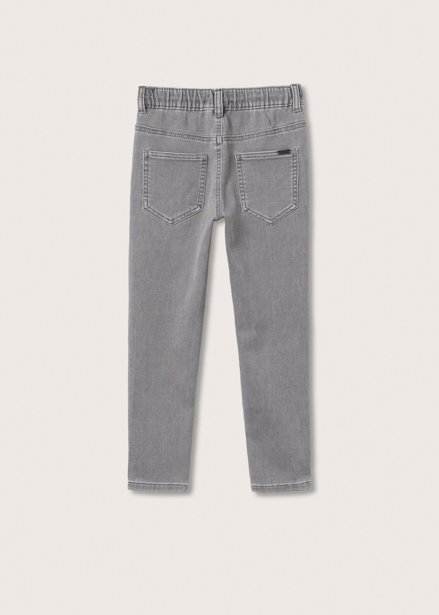 Jeans resårmidja snöre - Artikelns baksida