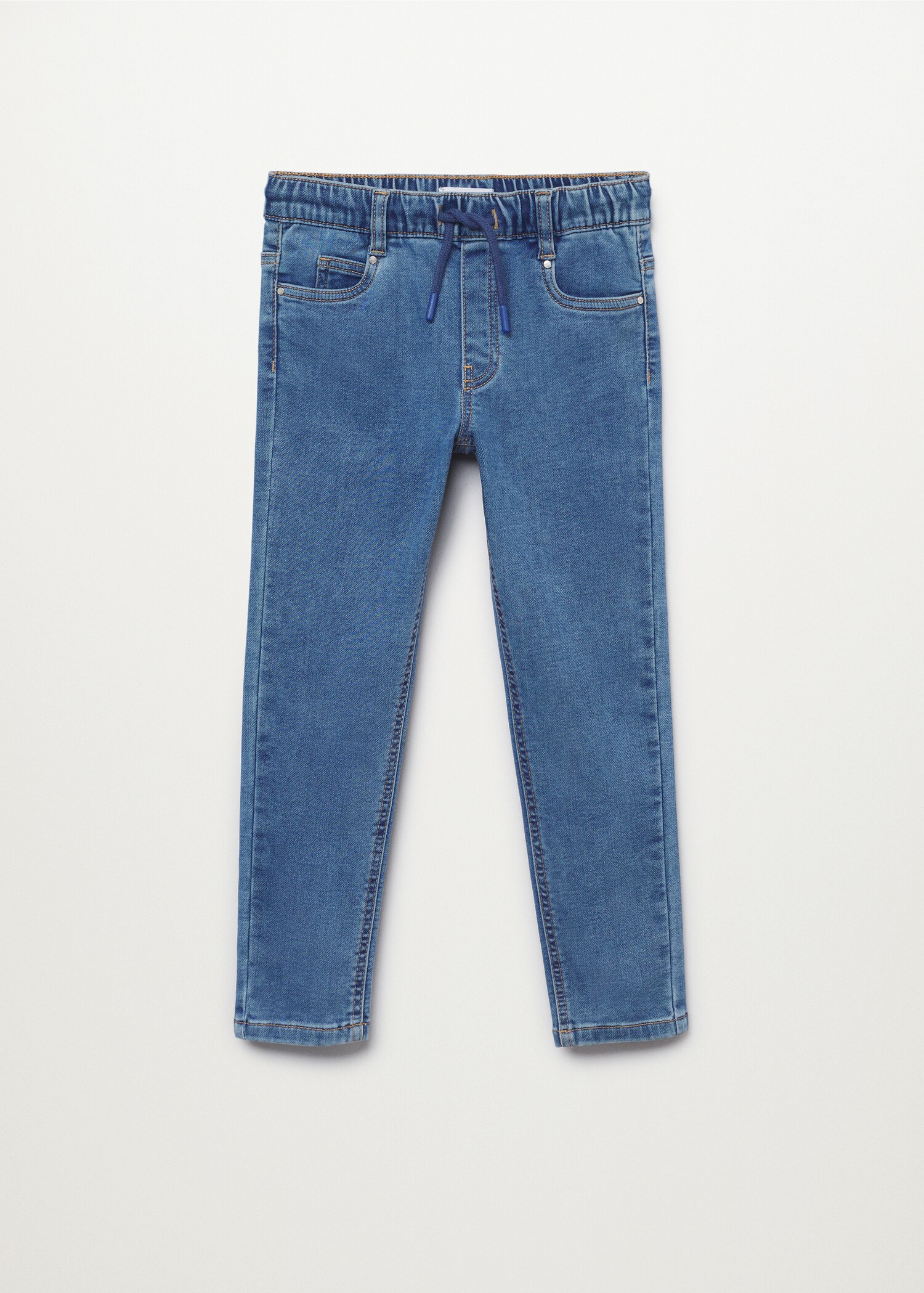 Jeans resårmidja snöre - Artikel utan modell
