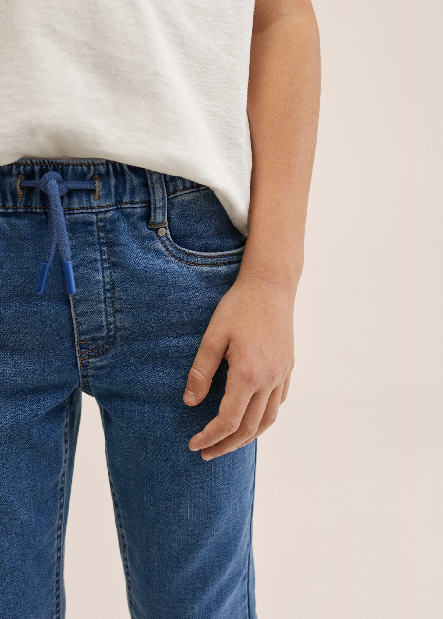 Jeans resårmidja snöre - Detaljer om artikeln 1