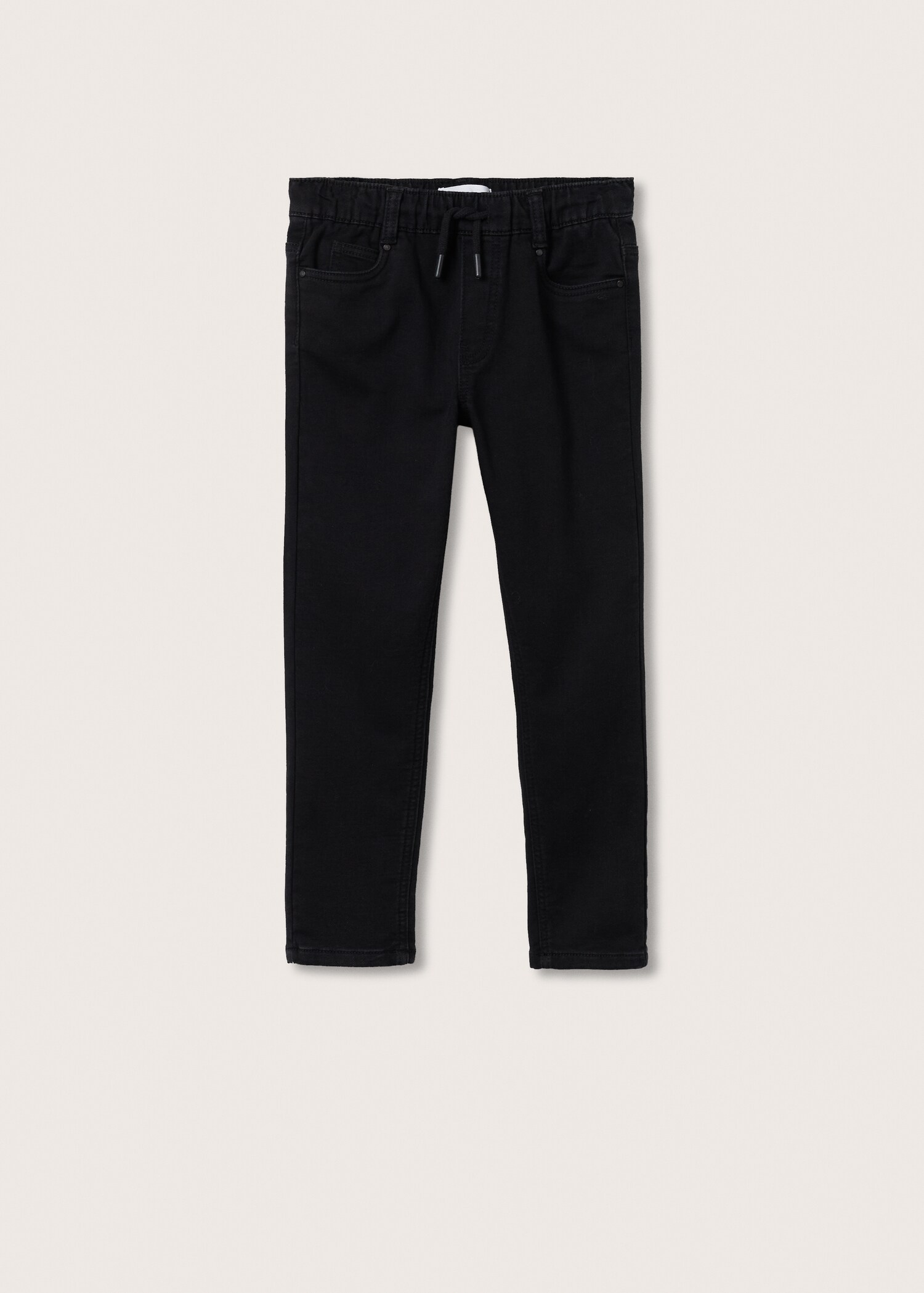 Jeans resårmidja snöre - Artikel utan modell