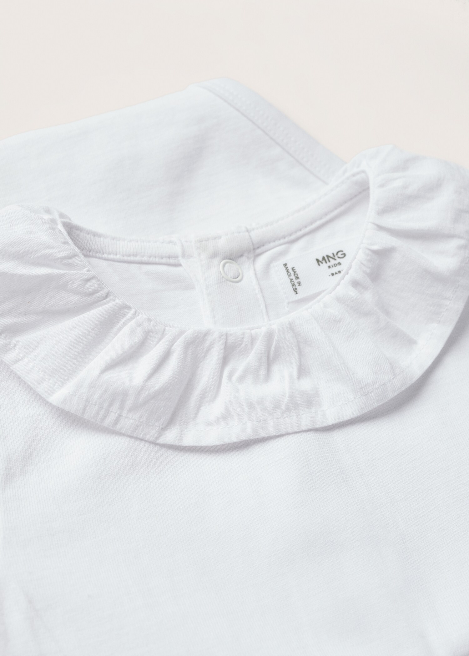Ruffled cotton body - Details of the article 9