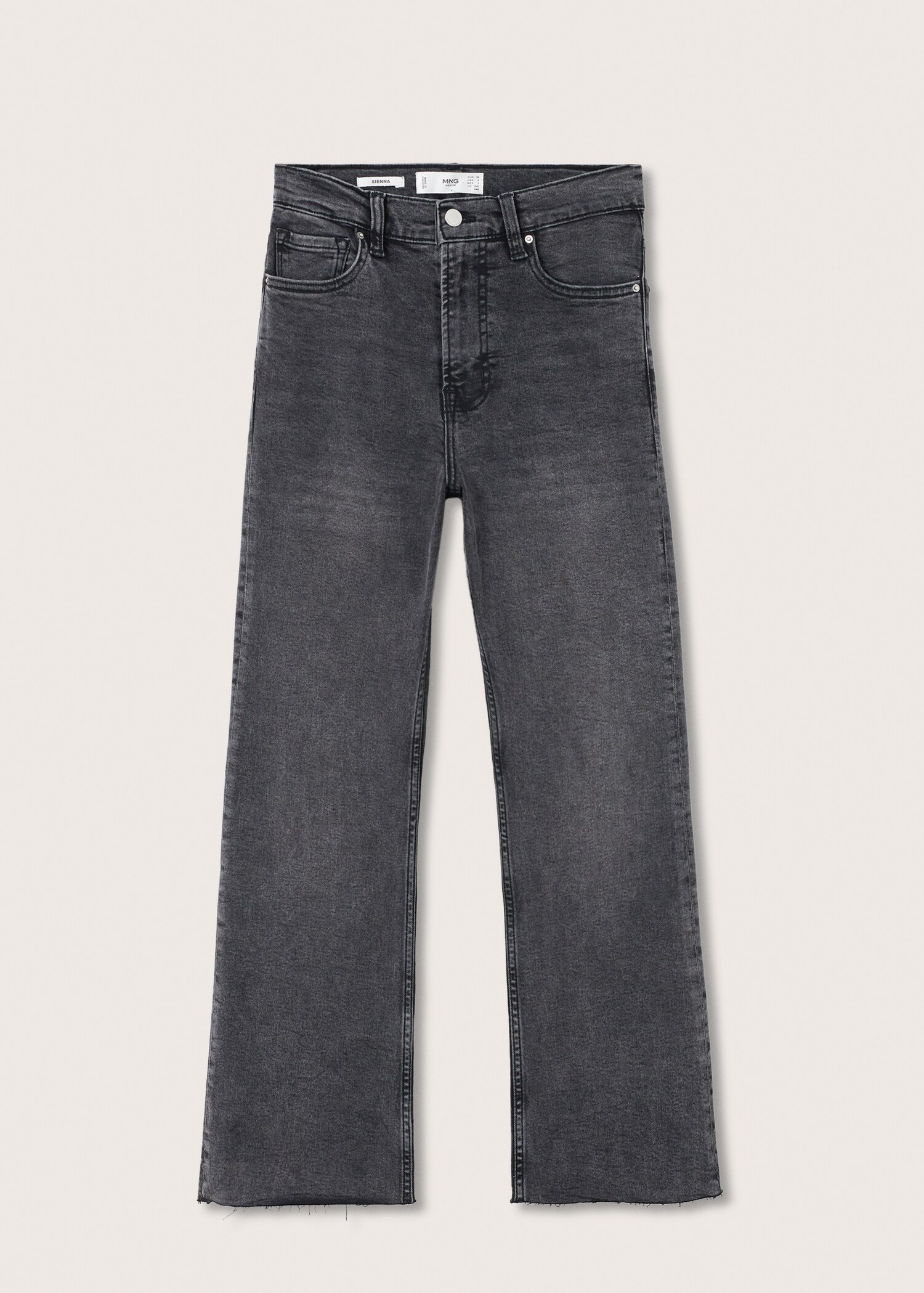 High-waist bootcut jeans - Article without model