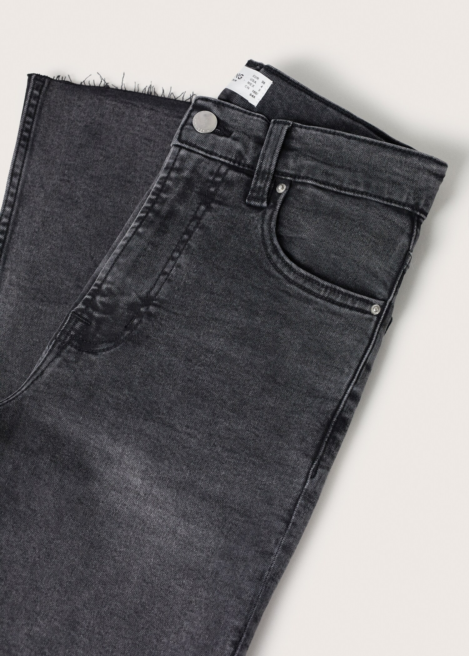 High-waist bootcut jeans - Details of the article 8