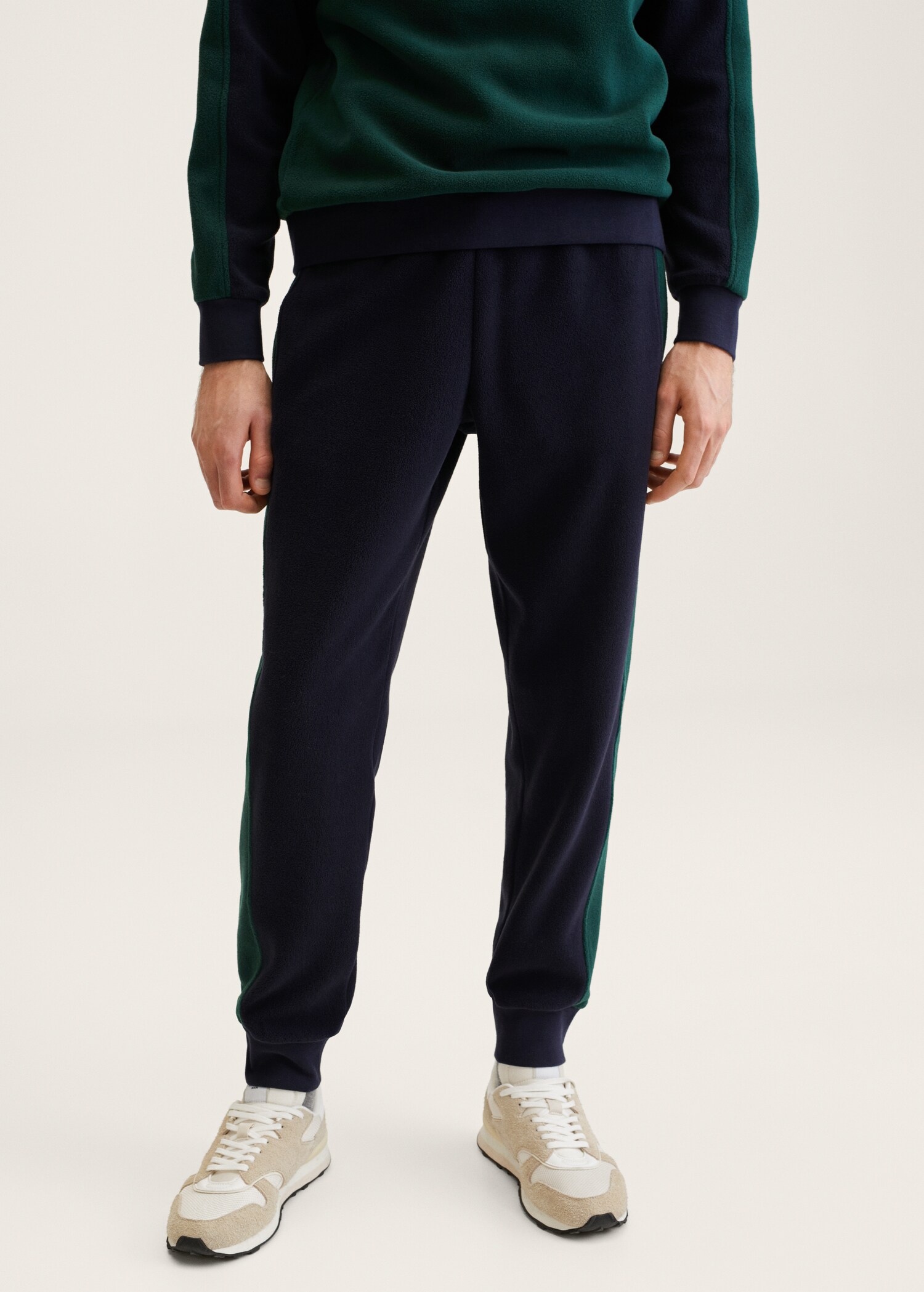 Fleece joggers - Medium plane