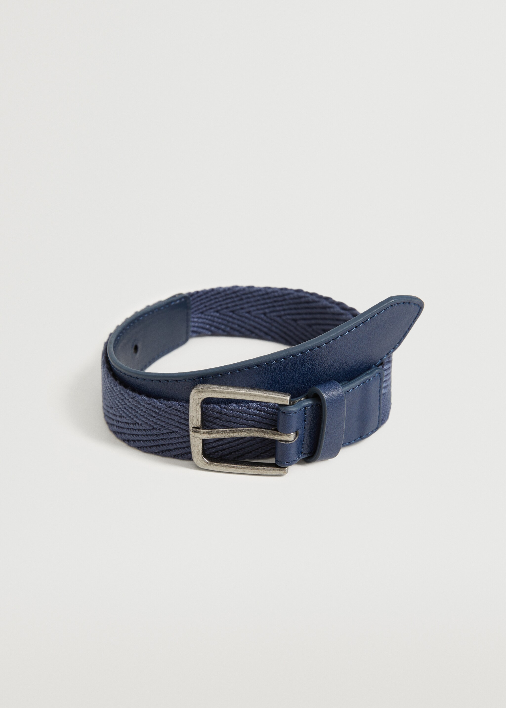 Metal buckle fabric belt - Article without model