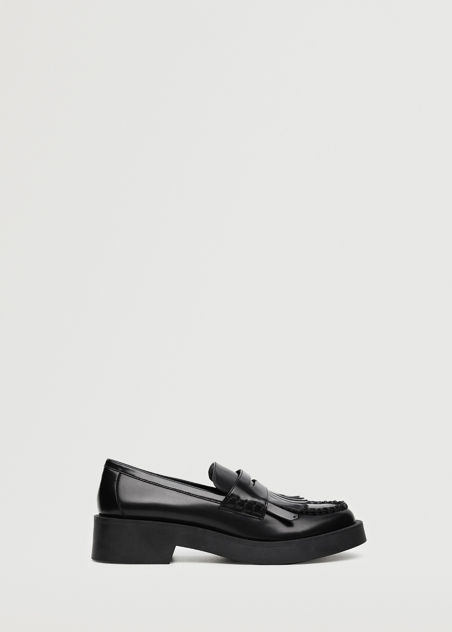 Fringe patent loafers - Article without model