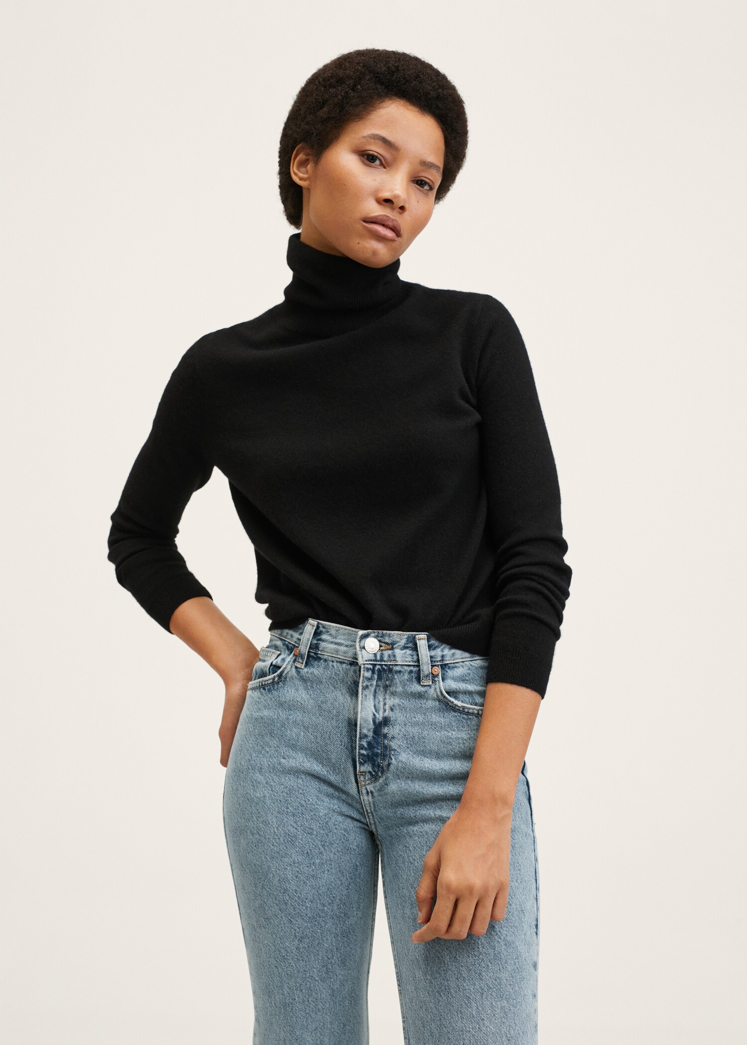 Mid-rise straight-fit jeans - Detail van het artikel 1