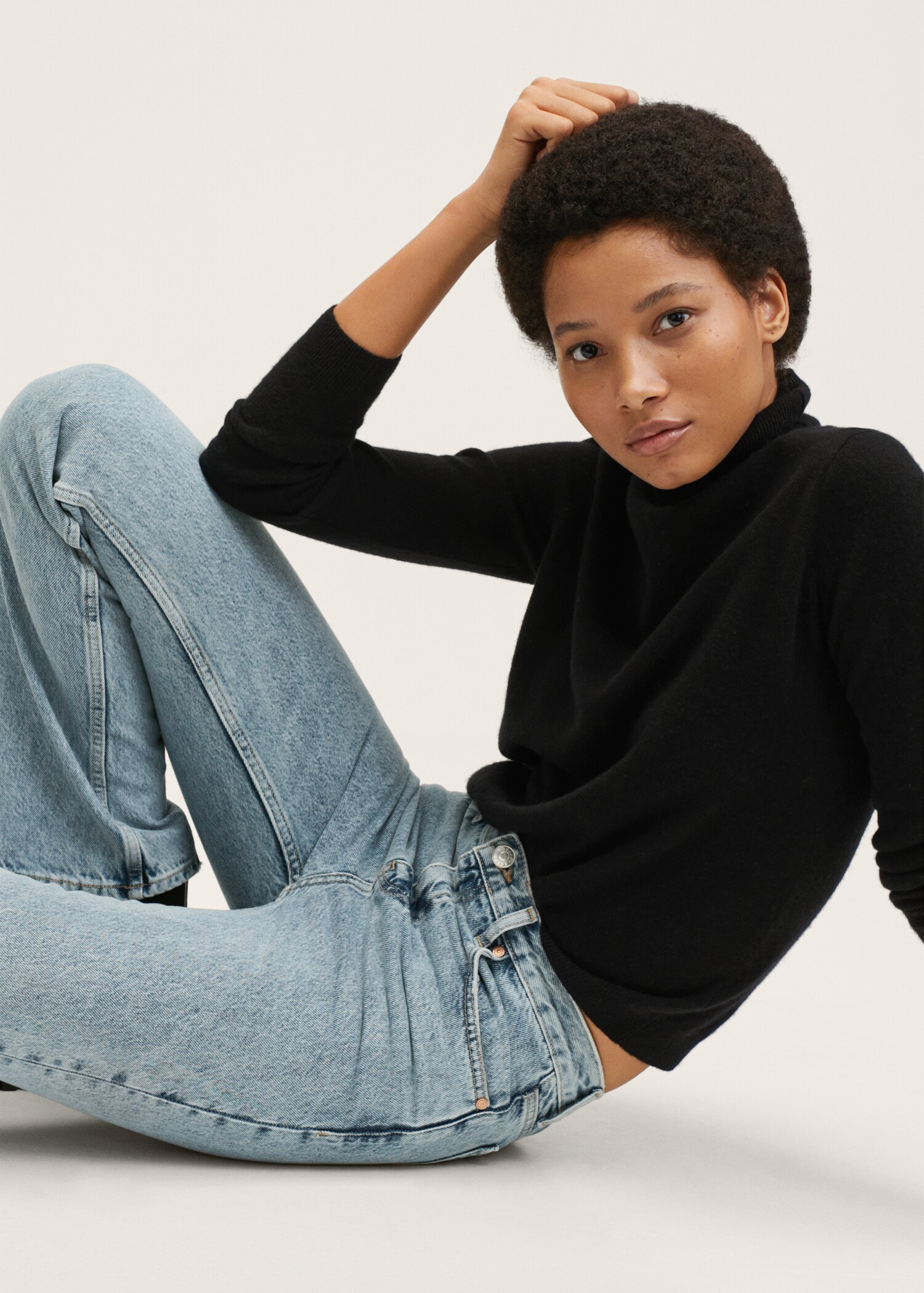 Mid-rise straight-fit jeans - Detail van het artikel 2