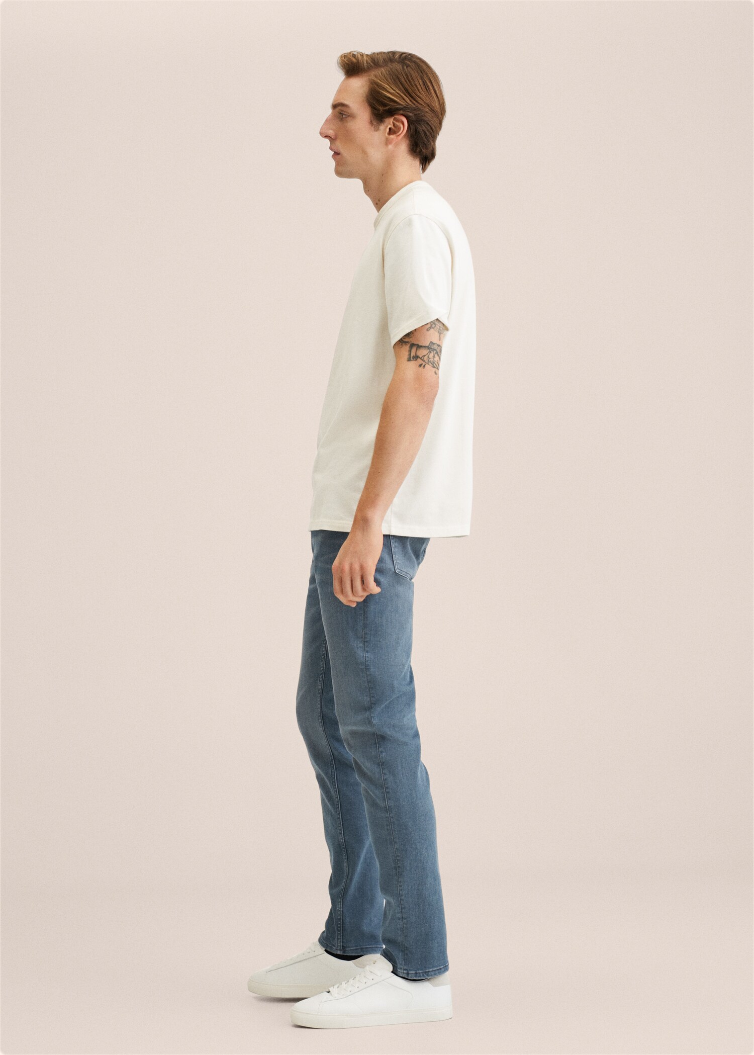 Patrick slim-fit ultra soft-touch jeans - Details of the article 2