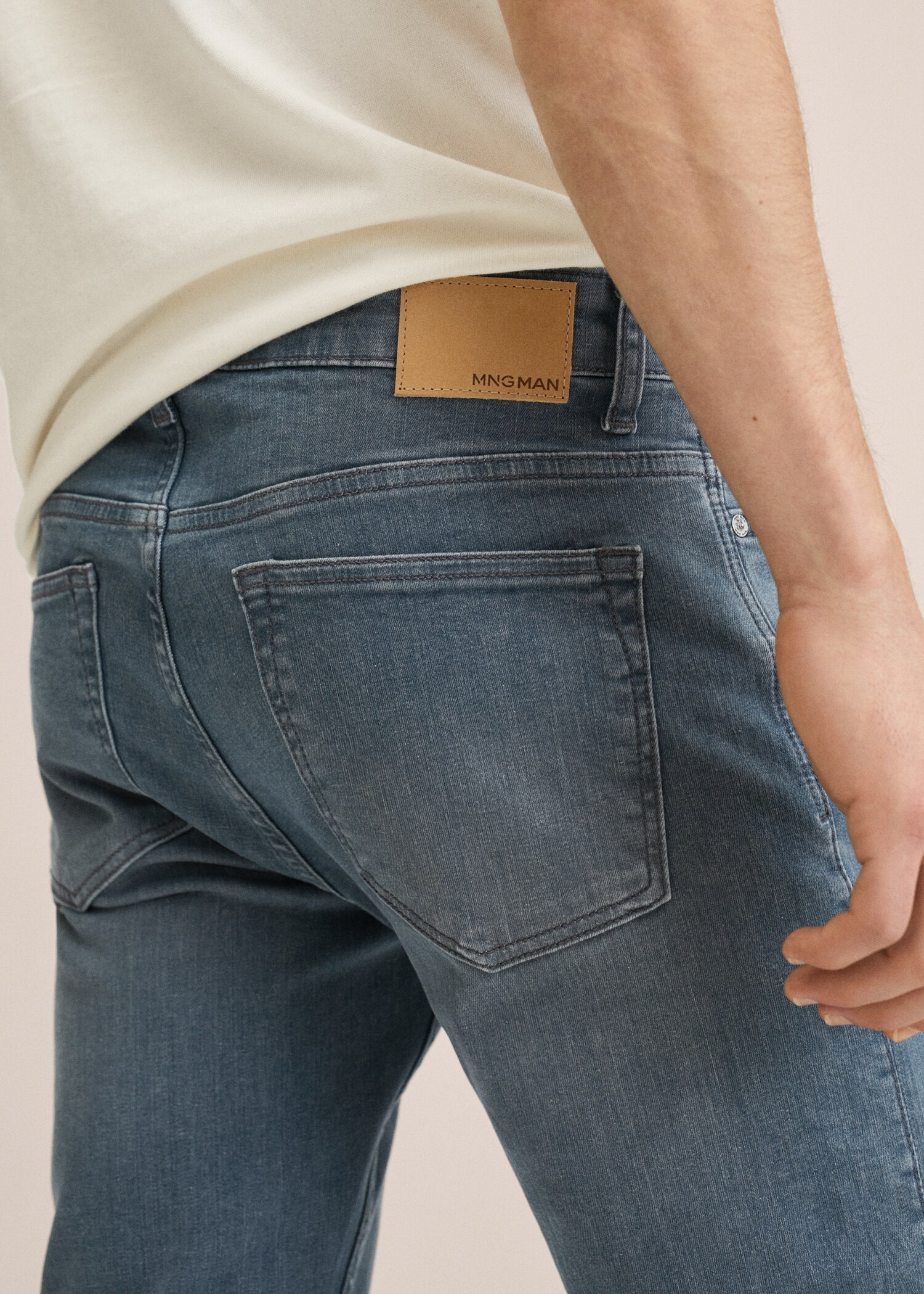 Patrick slim-fit ultra soft-touch jeans - Details of the article 3