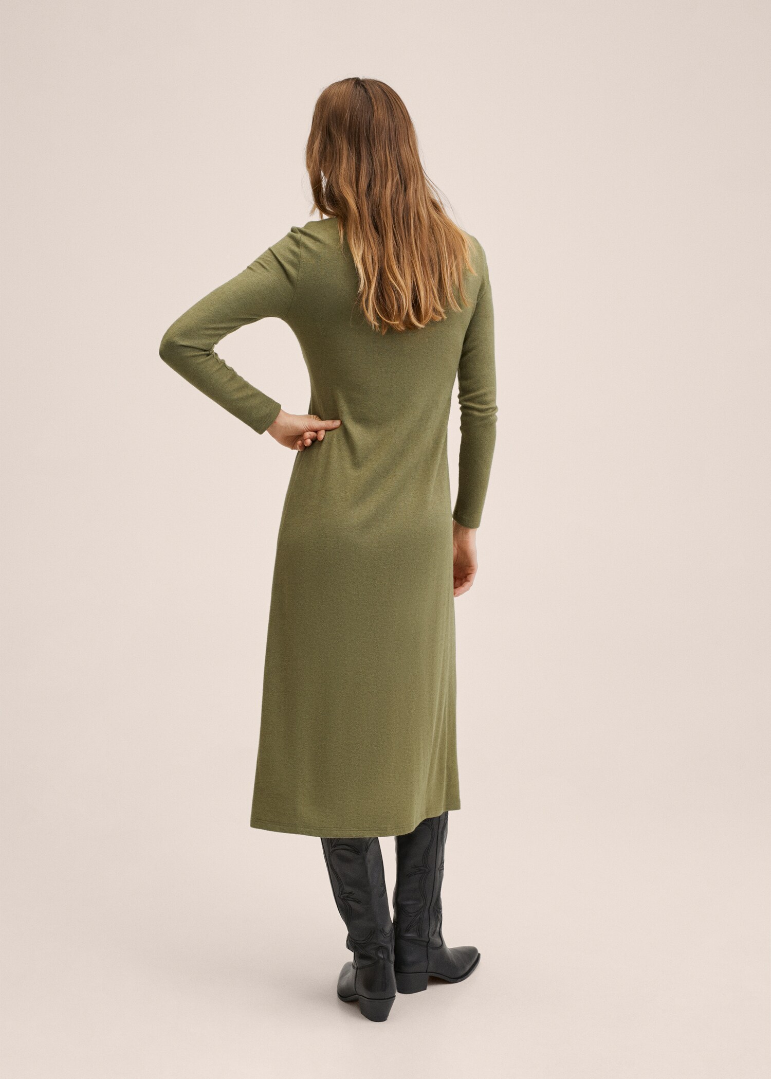 Vestido punto nudo - Reverso del artículo