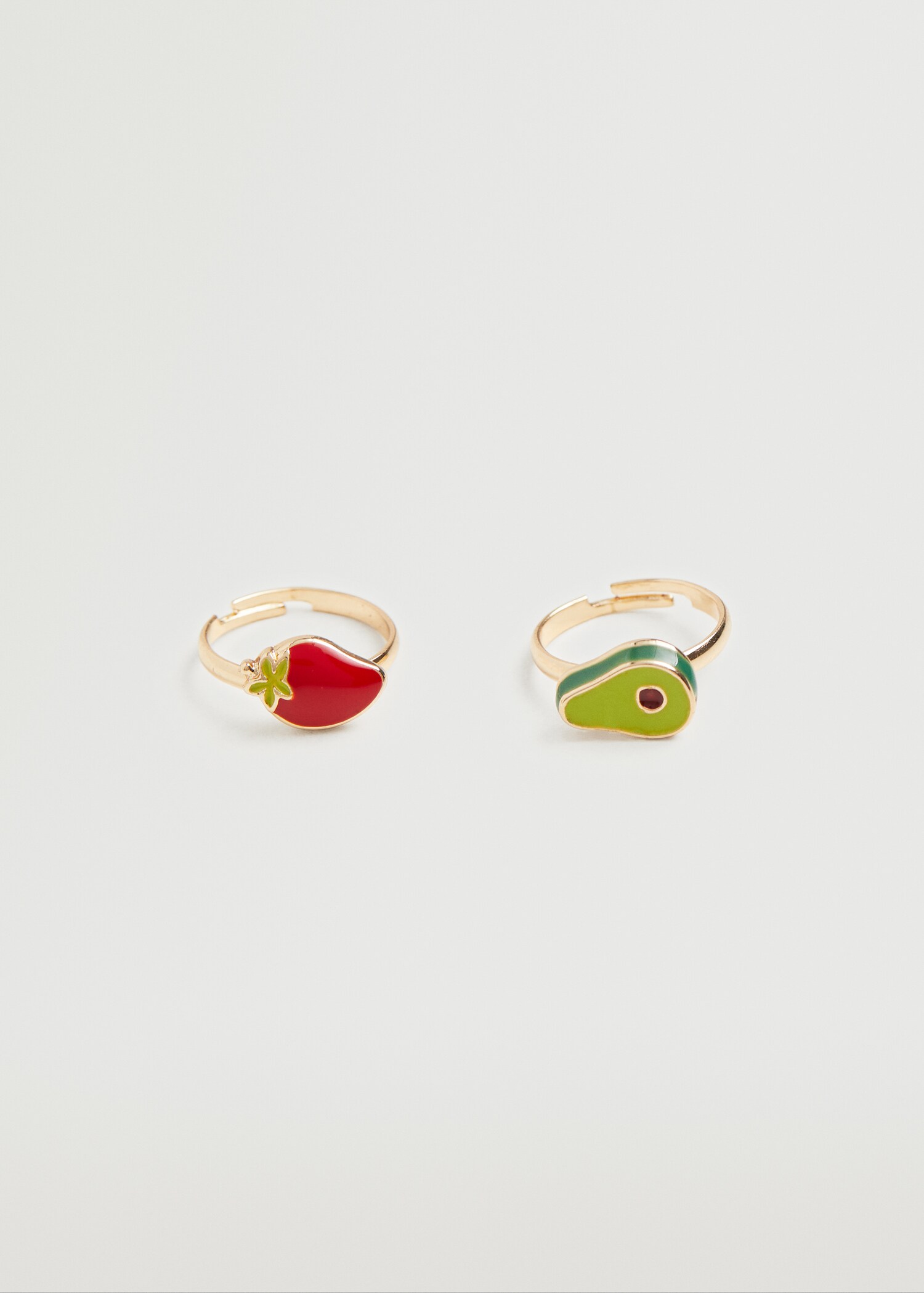 Pack 2 anillos frutas  - Artículo sin modelo