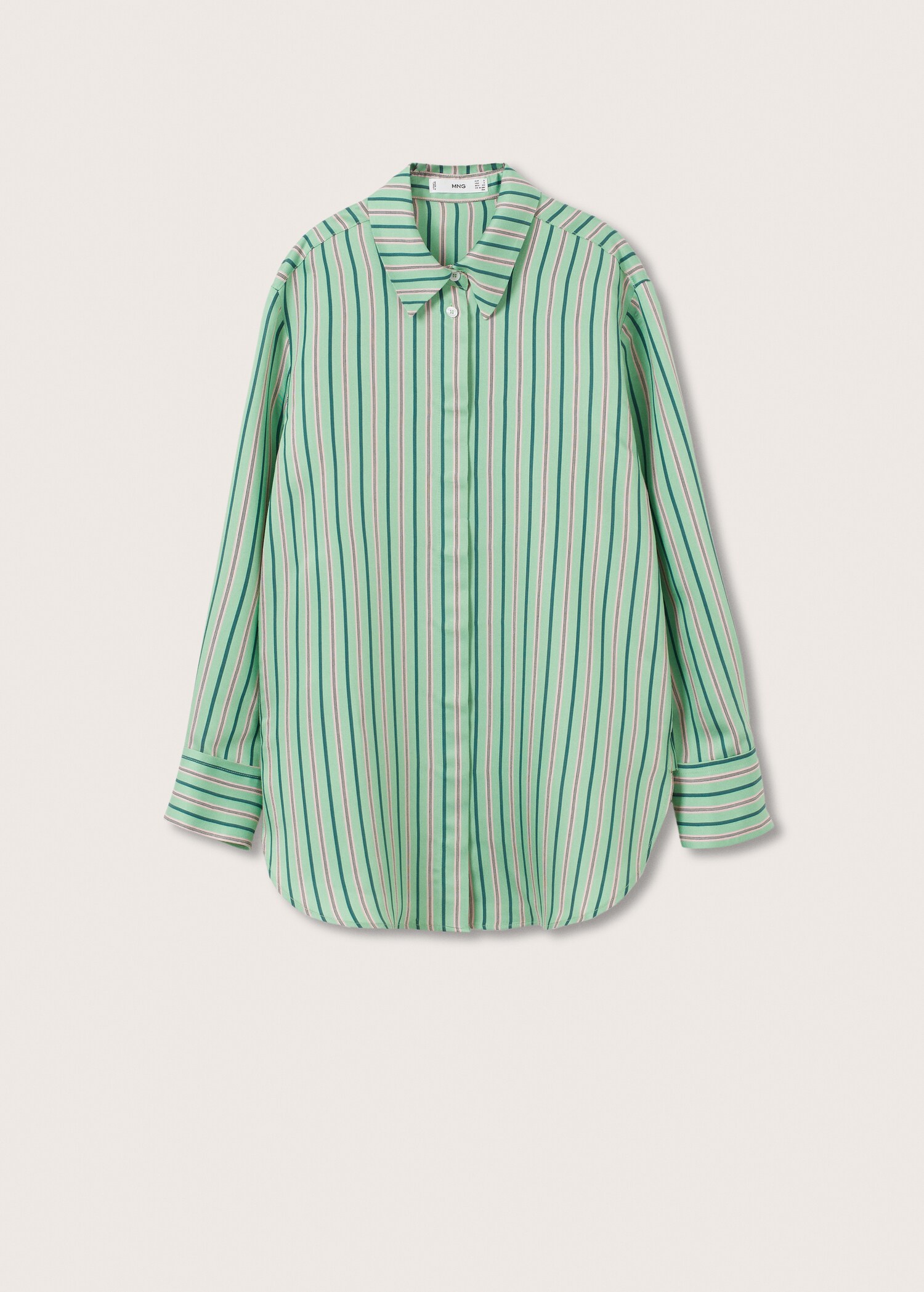 Buttoned striped shirt - Article without model