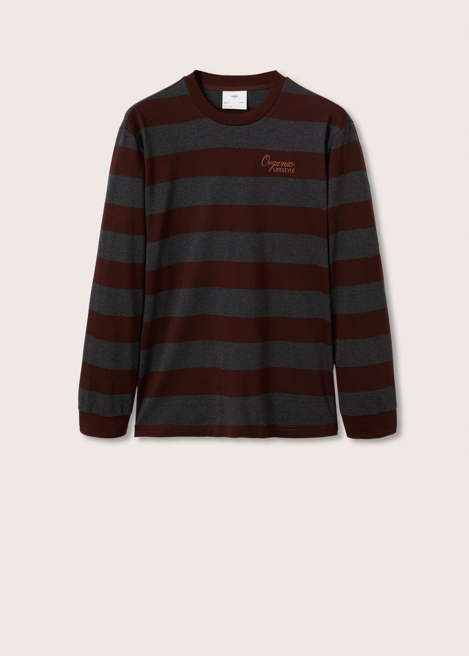 Striped long sleeves t-shirt - Article without model