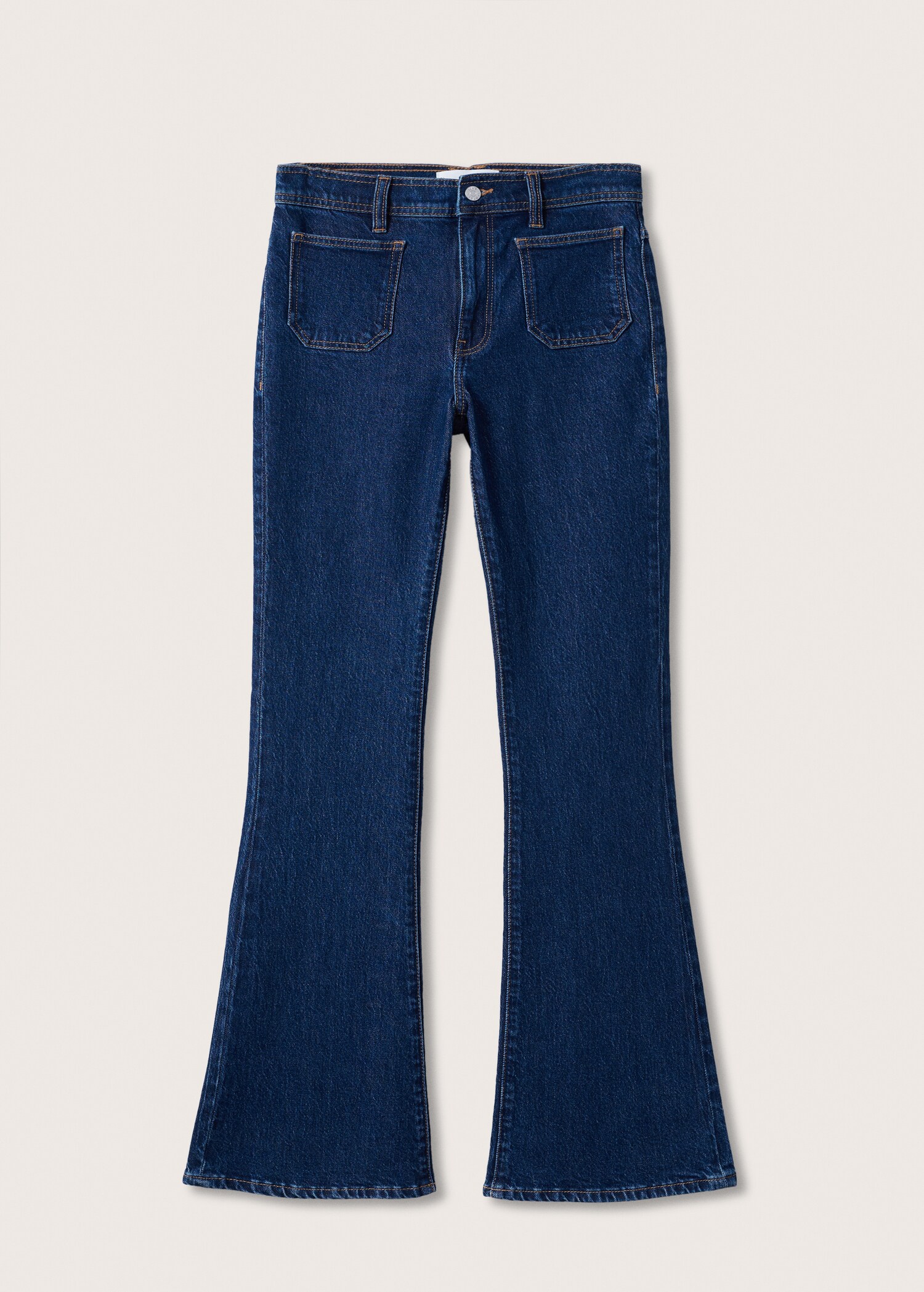 Vaqueros flare bolsillos - Artículo sin modelo