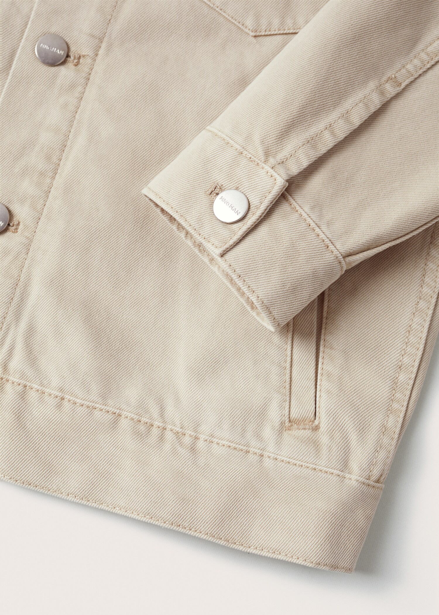 Blouson denim écru - Détail de l'article 8