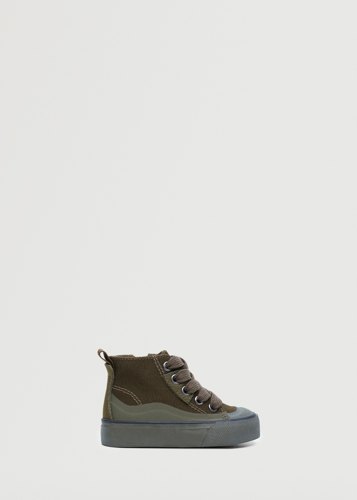 Lace-up boot trainers - Article without model