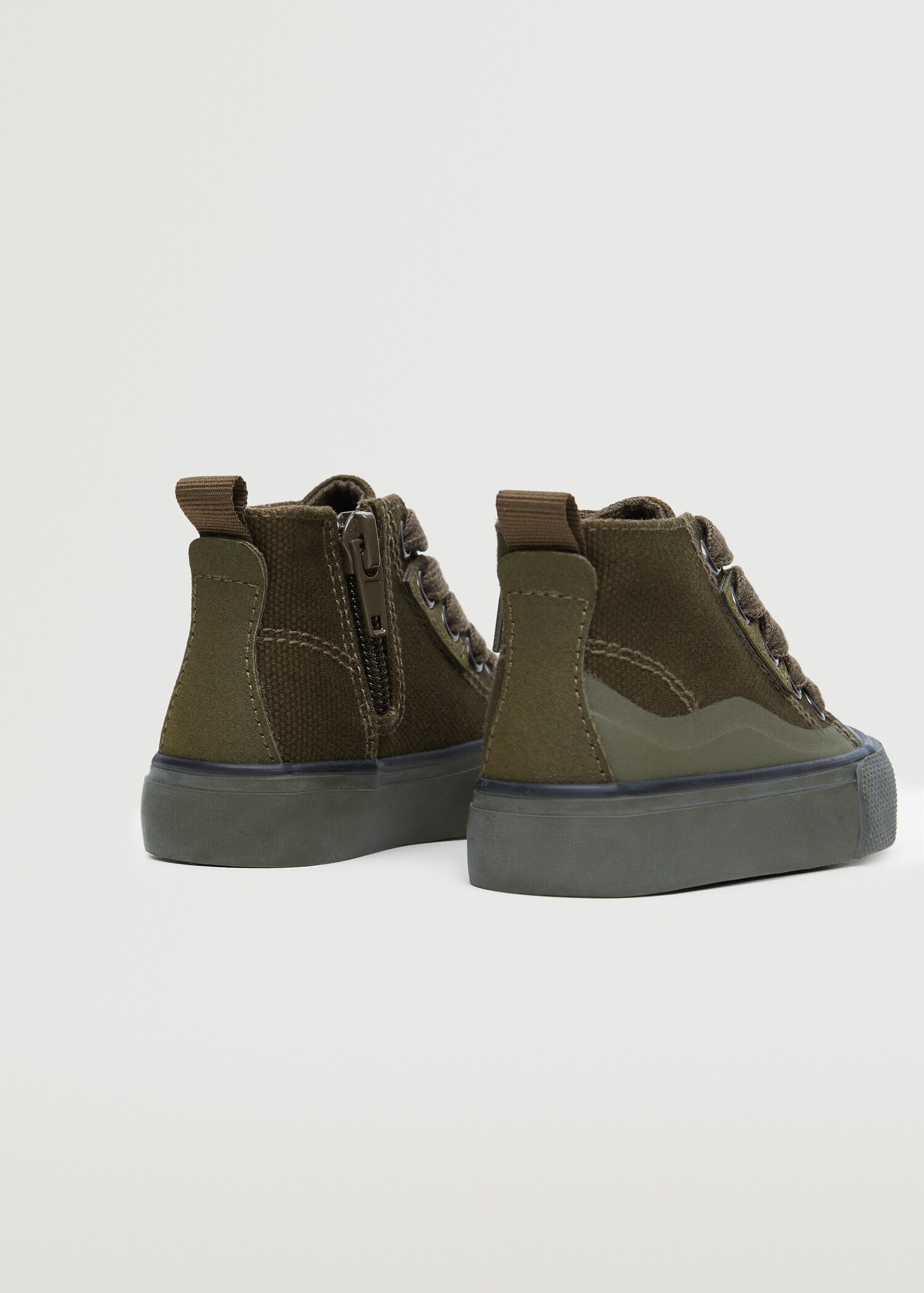 Lace-up boot trainers - Details of the article 2