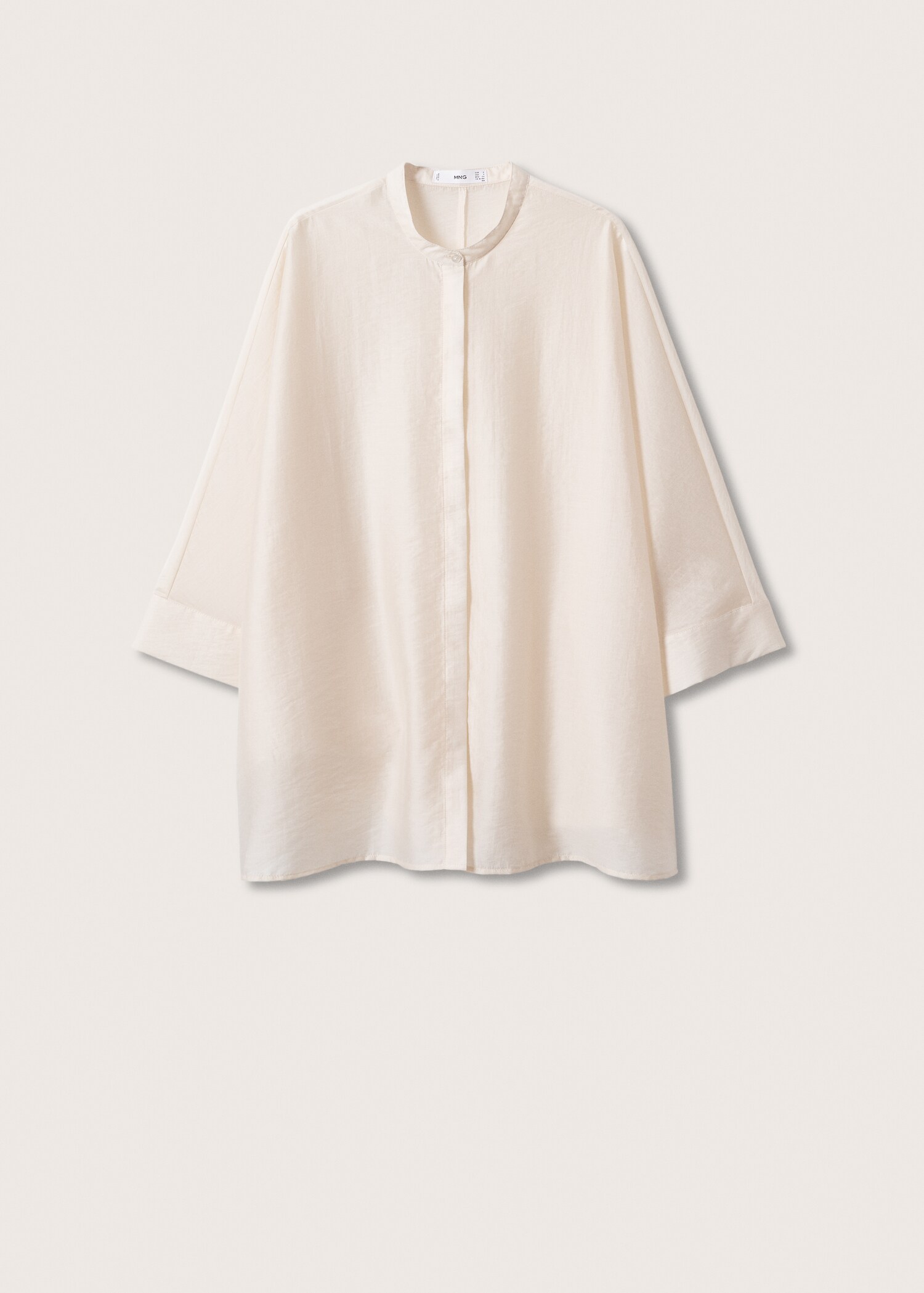 Splývavá blůza oversize - Zboží bez modelu