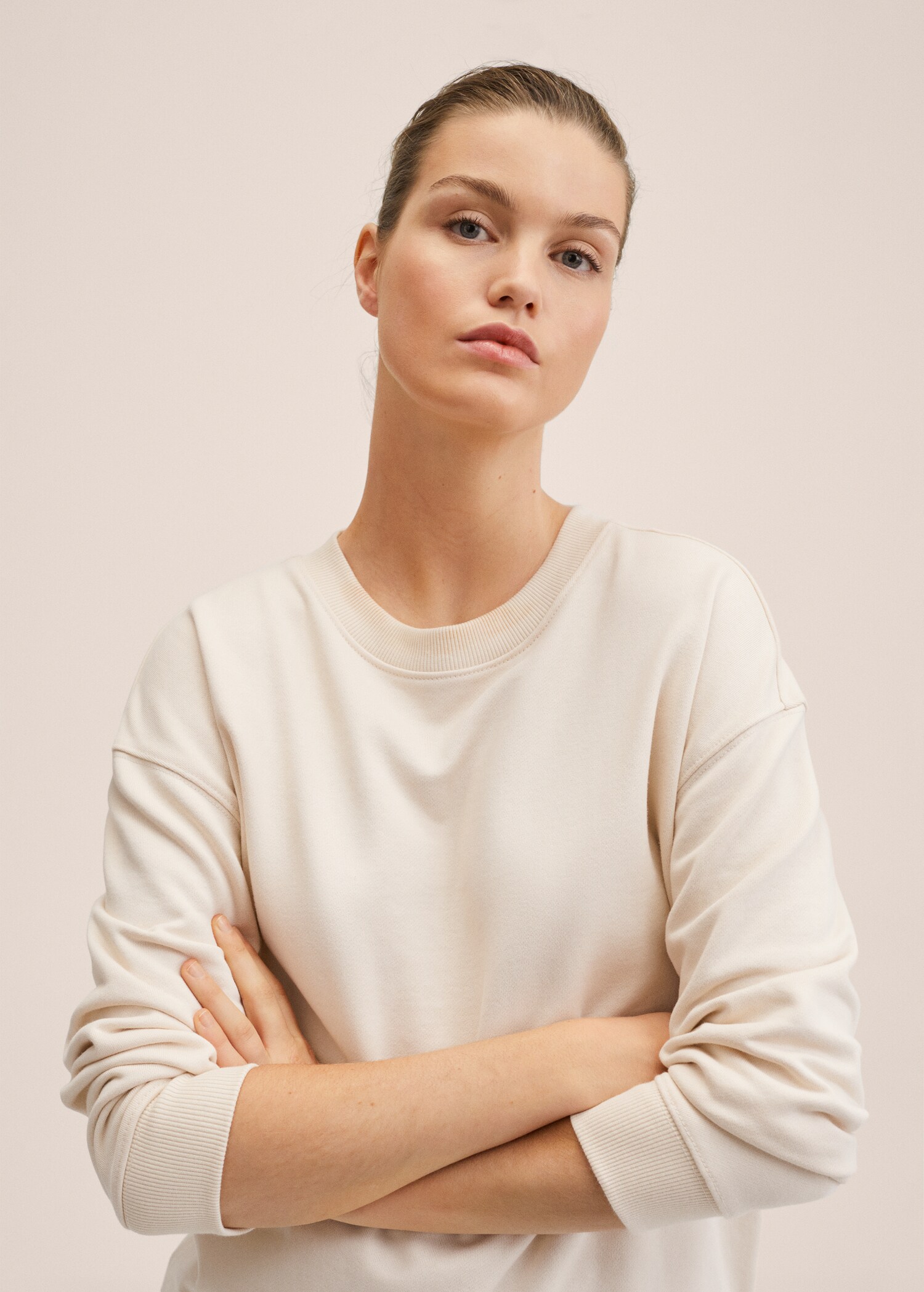 Bavlněná mikina oversize - Detail zboží 1