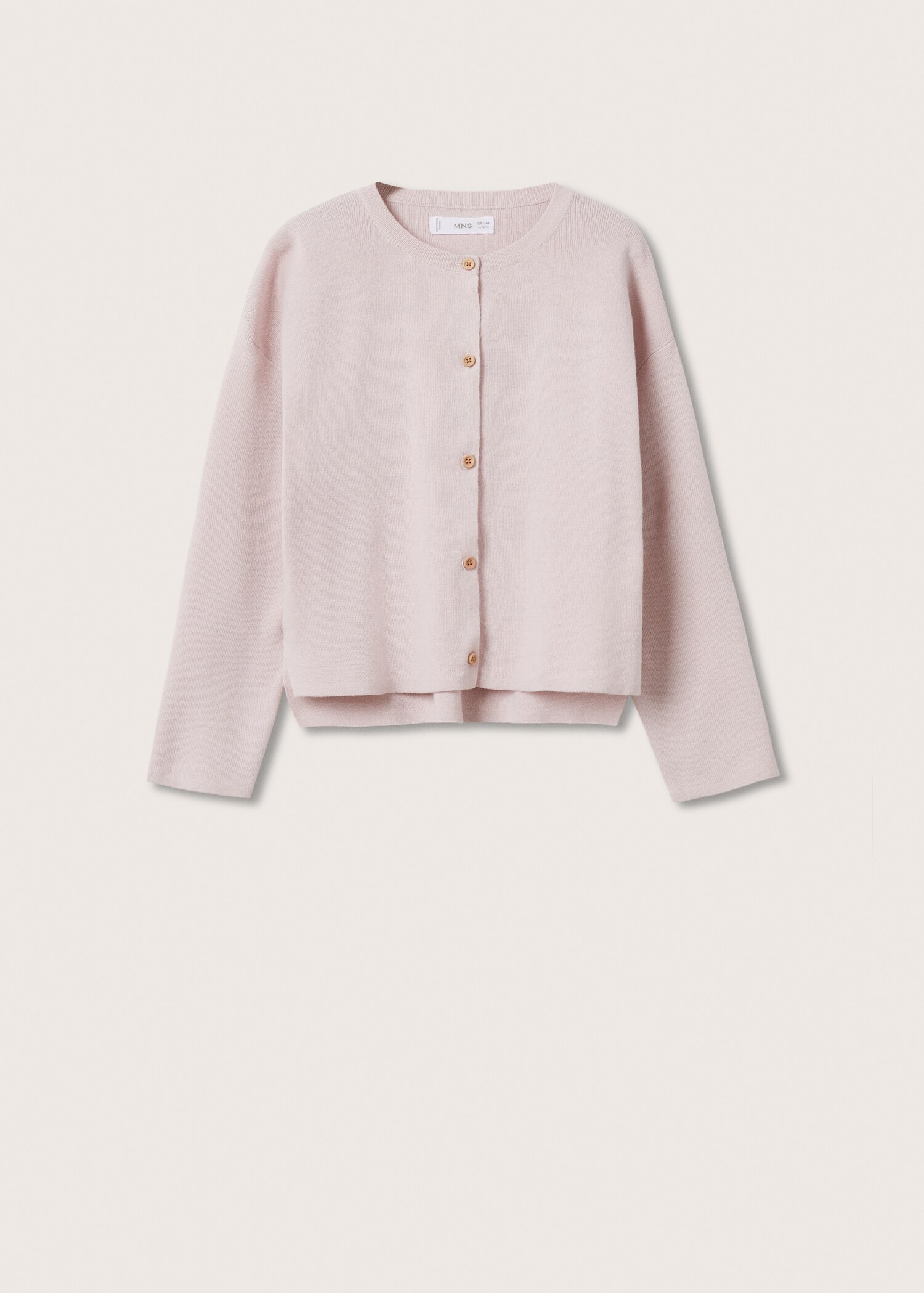 Kardigan oversize z jemného úpletu - Zboží bez modelu