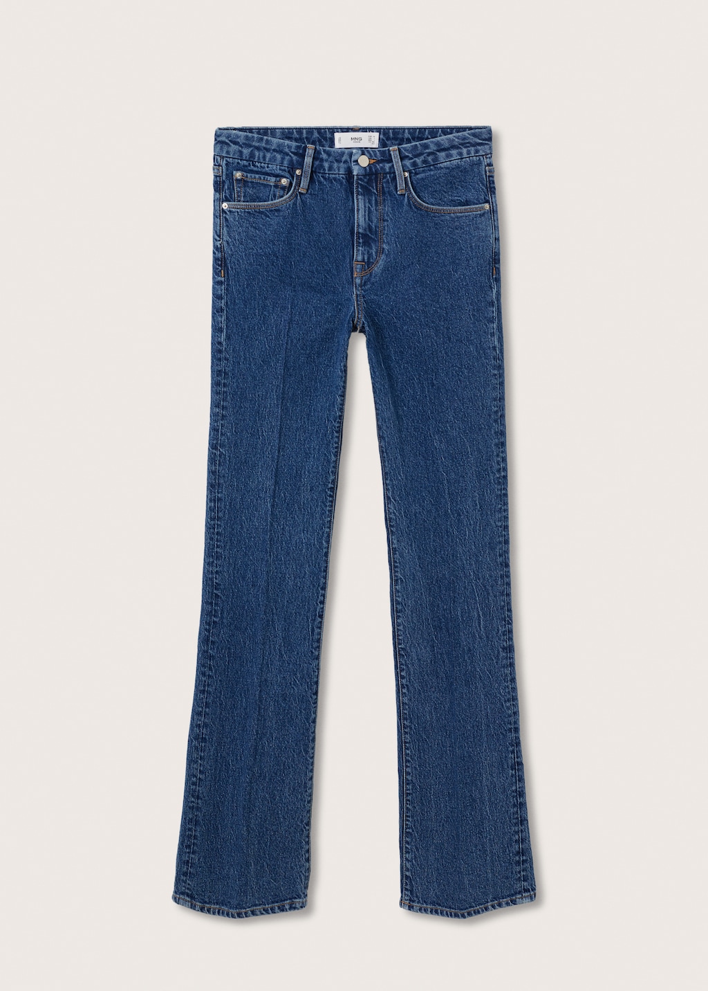 Mango jeans flare deals
