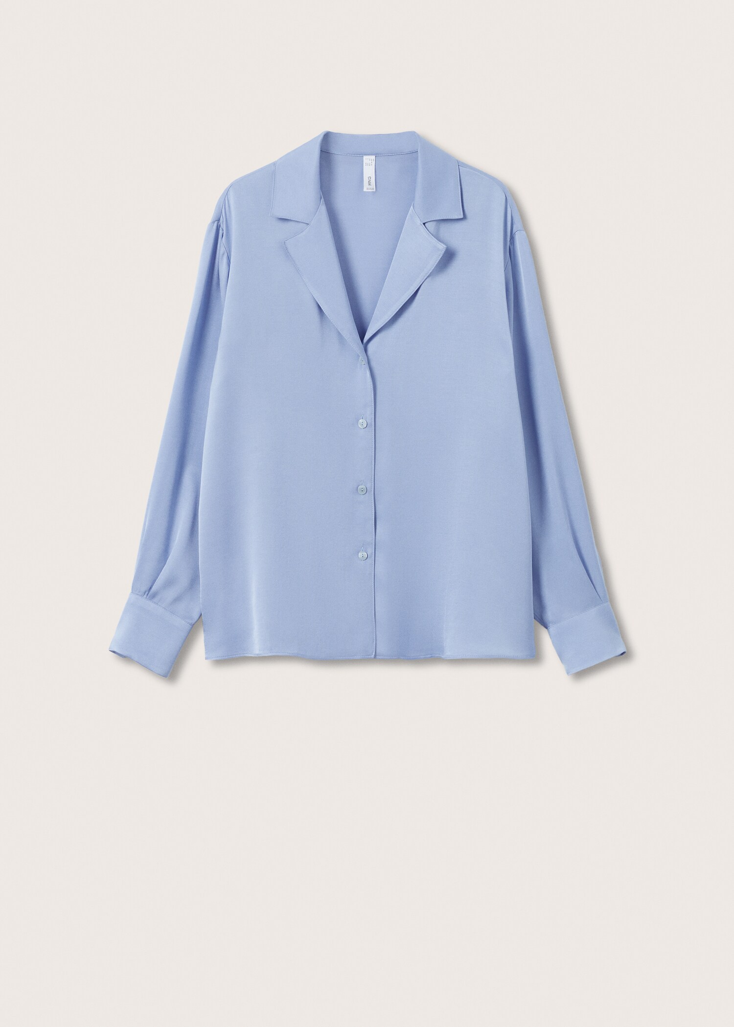 Buttons satin blouse - Article without model
