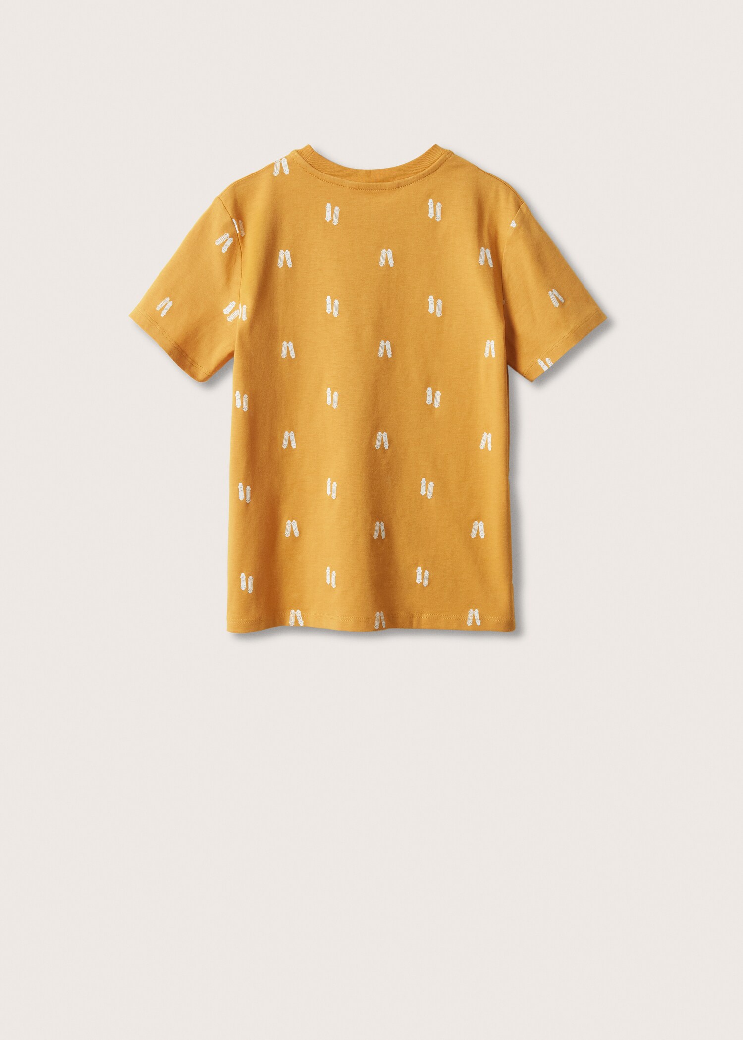 Camiseta estampada algodón - Reverso del artículo
