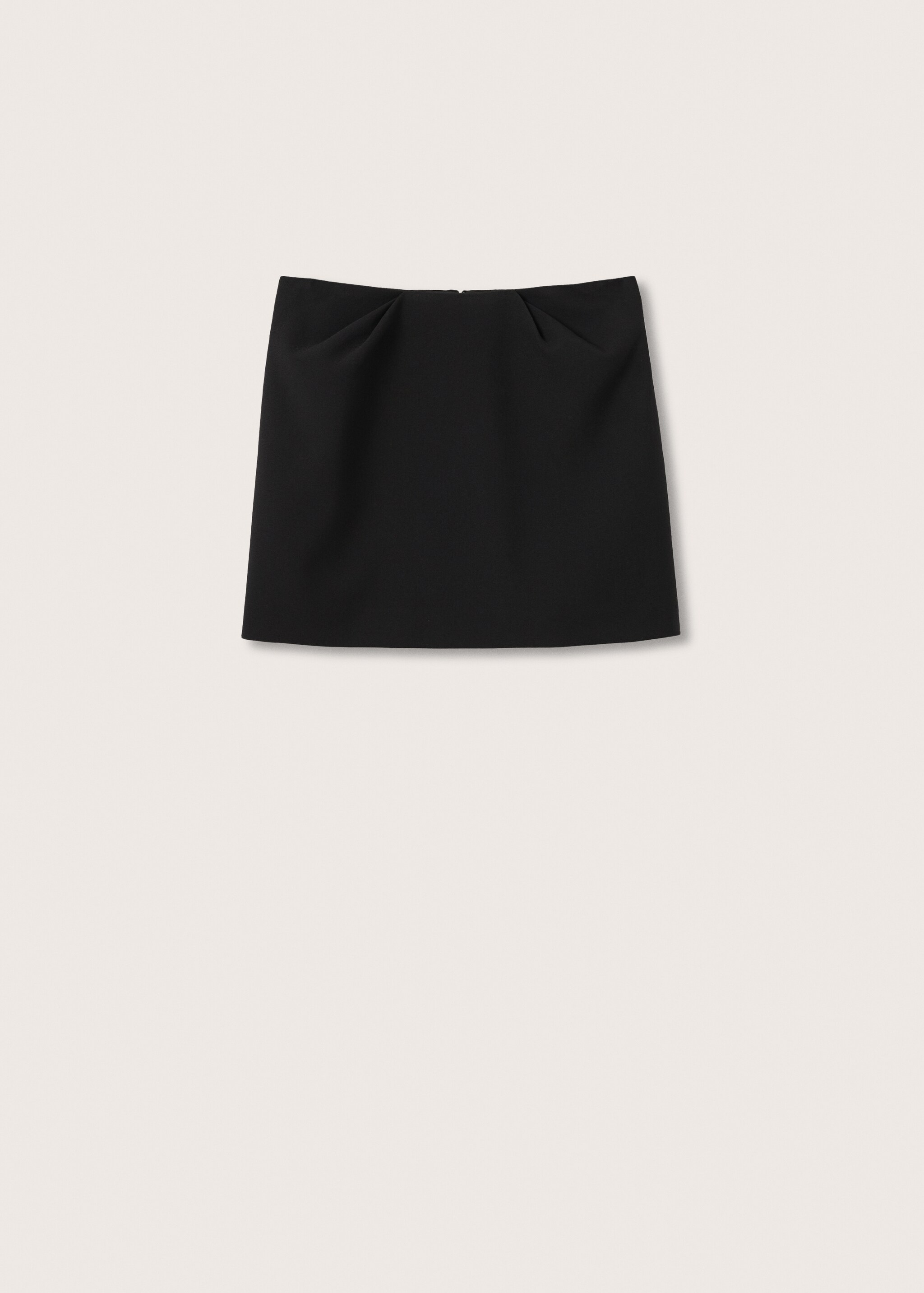 Pleat miniskirt - Article without model