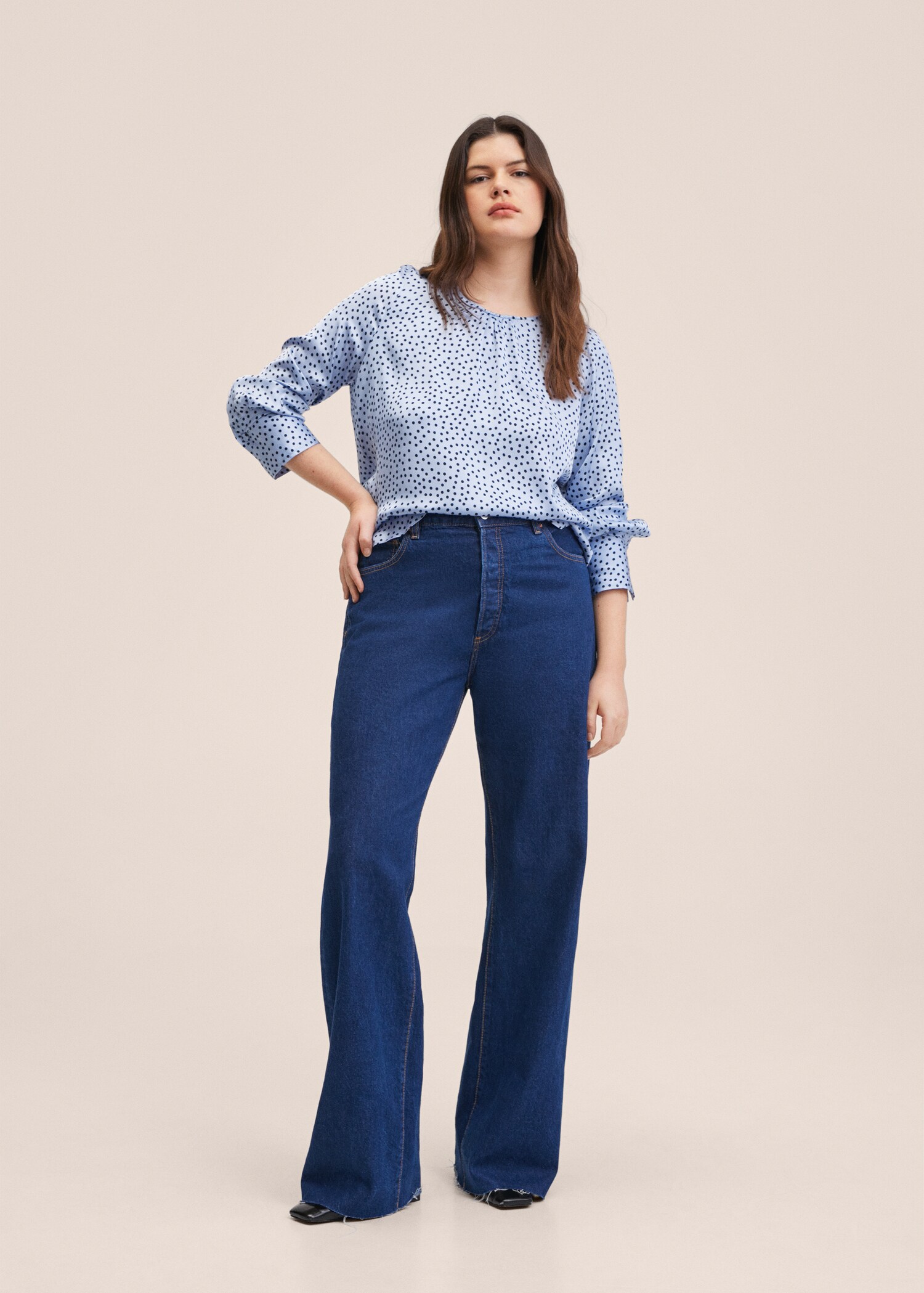 Polka-dot blouse - Details of the article 3