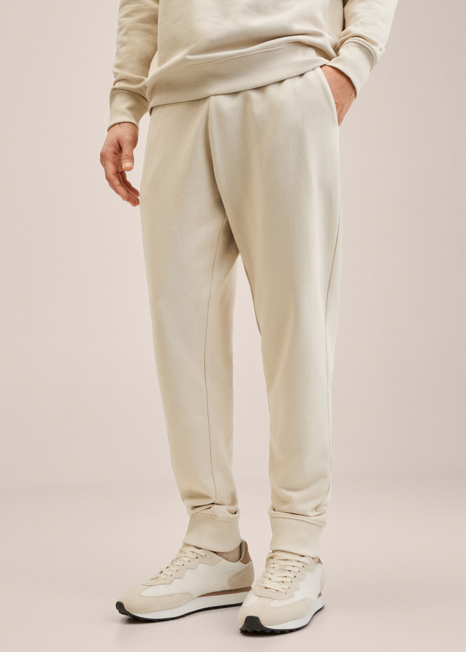 Pantalón jogger algodón - Plano medio