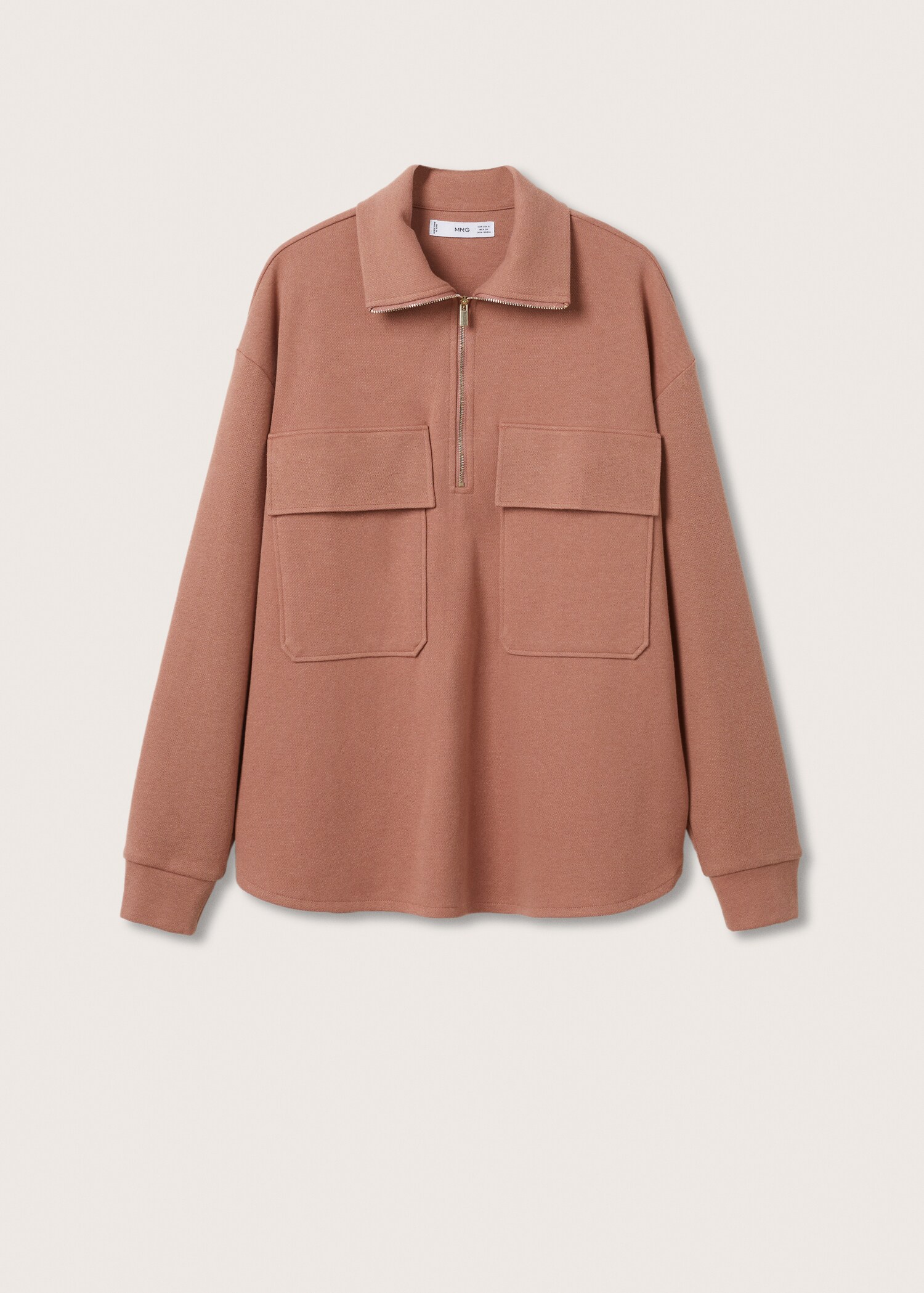 Oversize-Sweatshirt aus Baumwolle - Artikel ohne Model