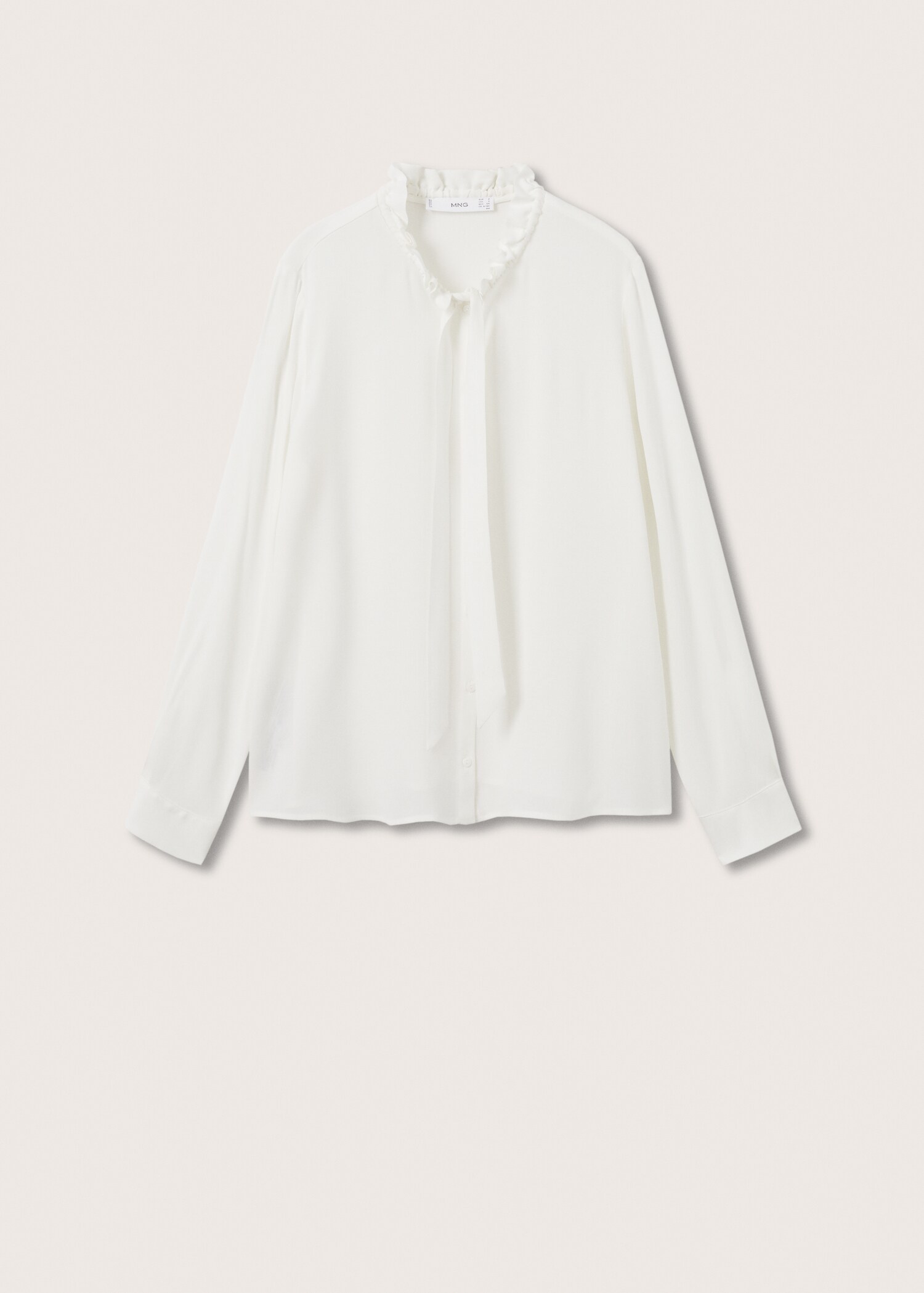 Blusa lazo cuello - Artículo sin modelo