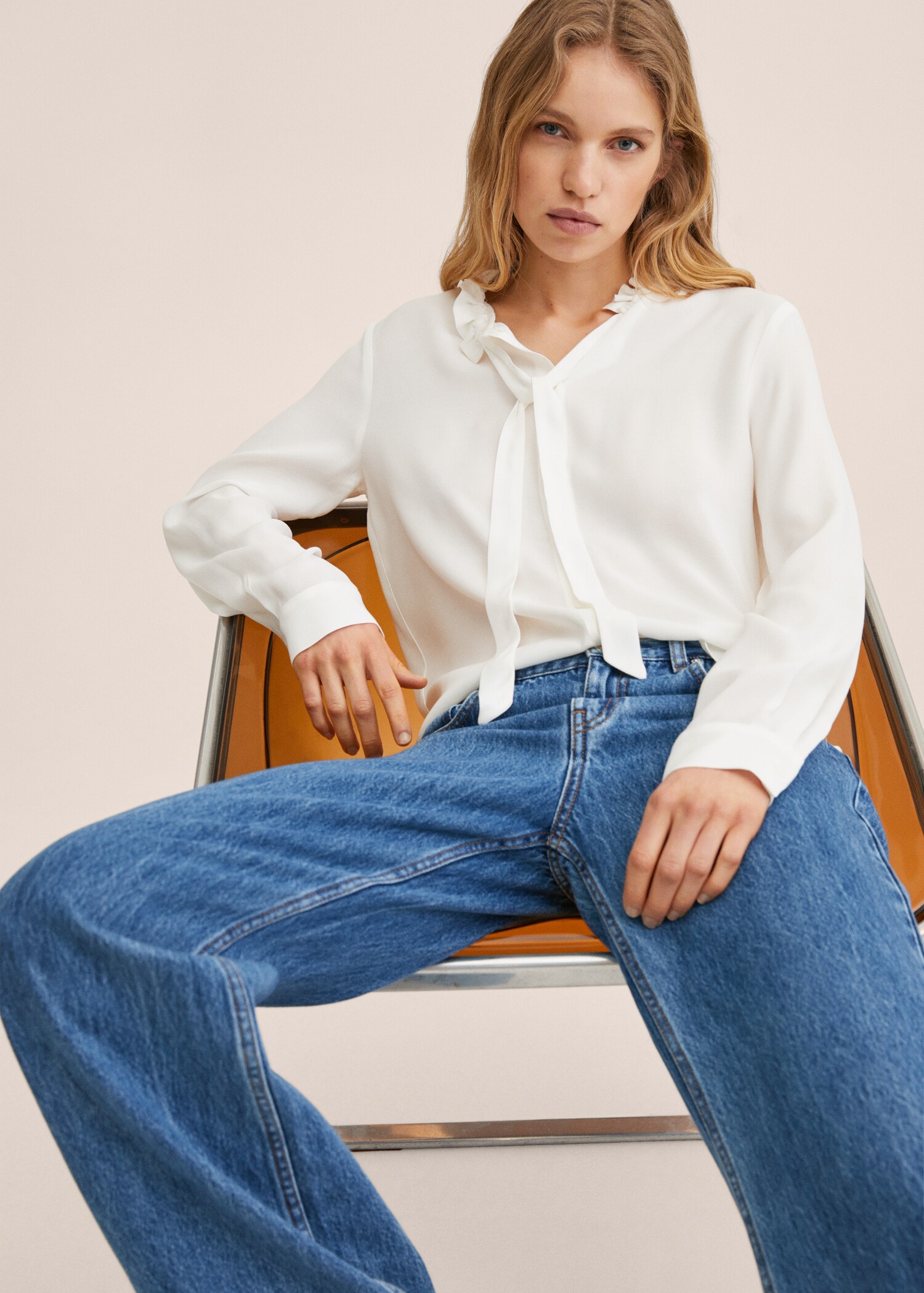 Blusa lazo cuello - Detalle del artículo 2