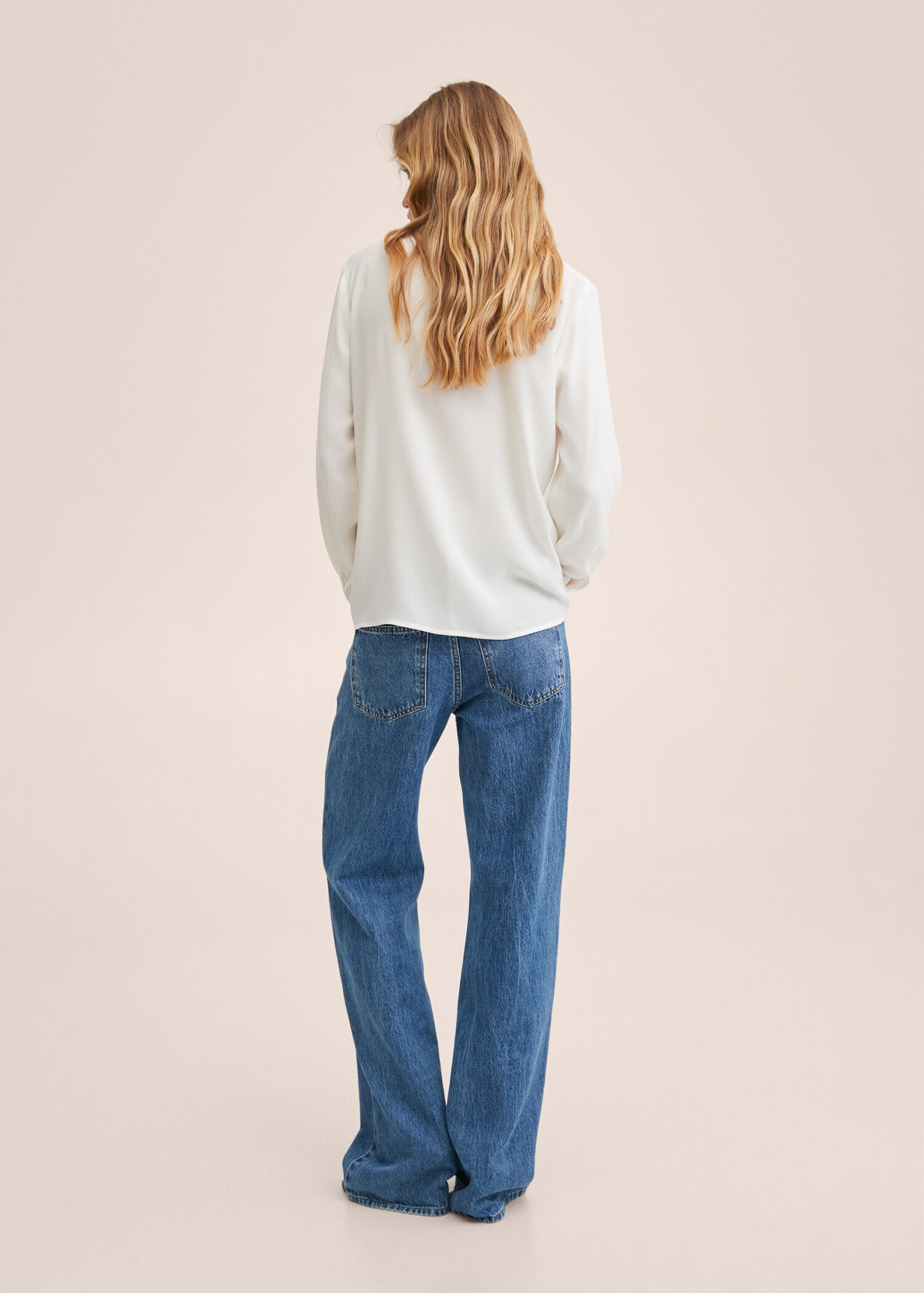 Blusa lazo cuello - Reverso del artículo