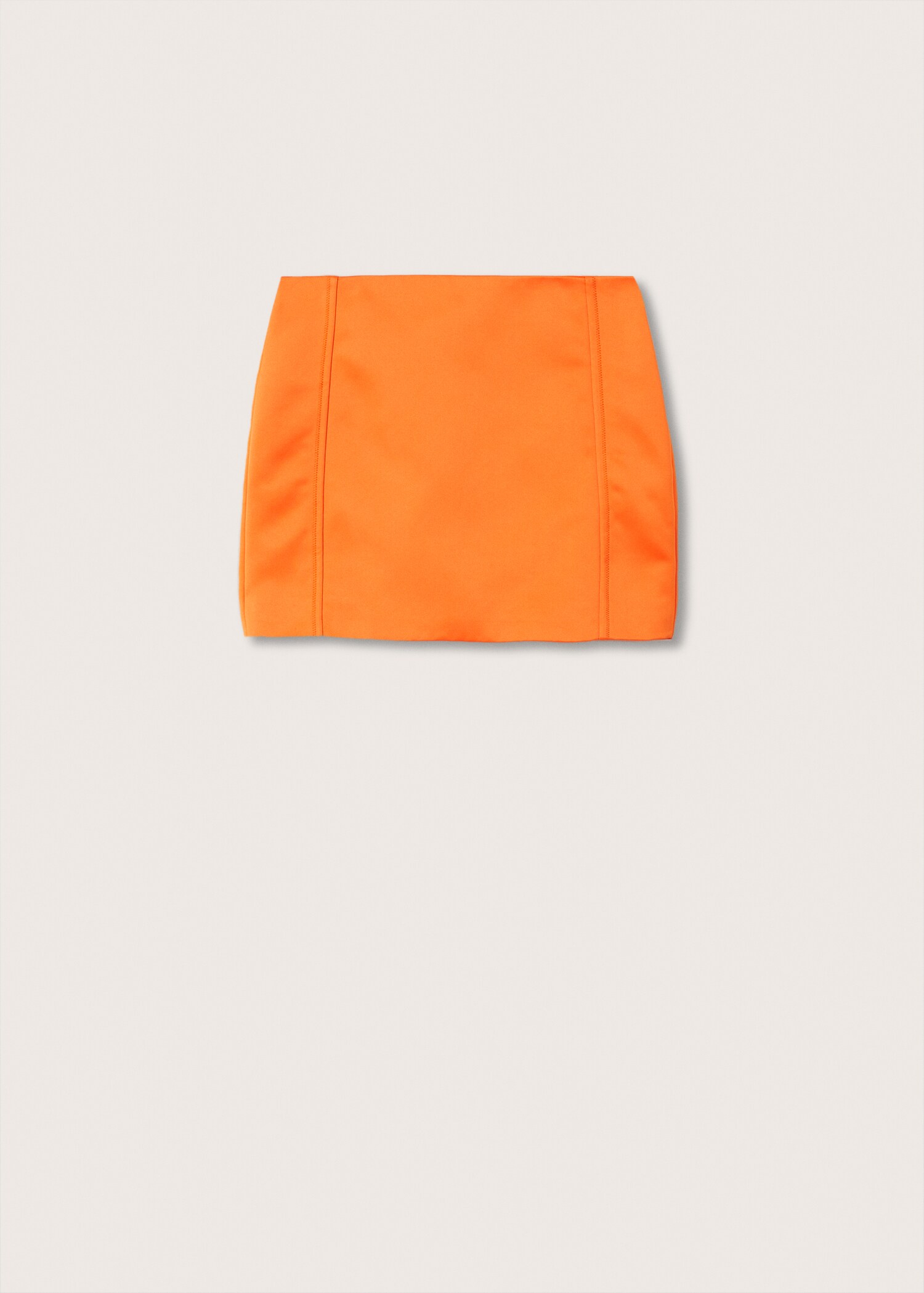 Mini-skirt with seams - Article without model