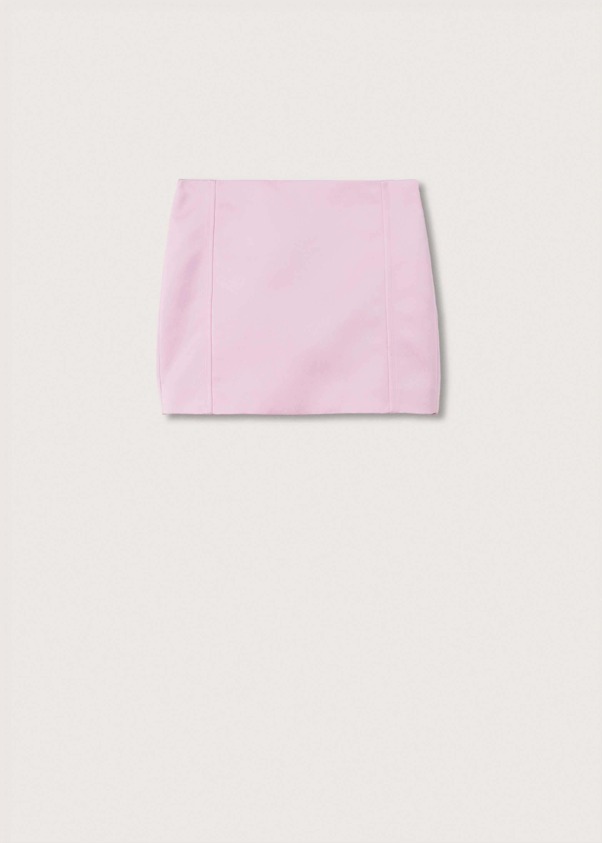 Mini-skirt with seams - Article without model