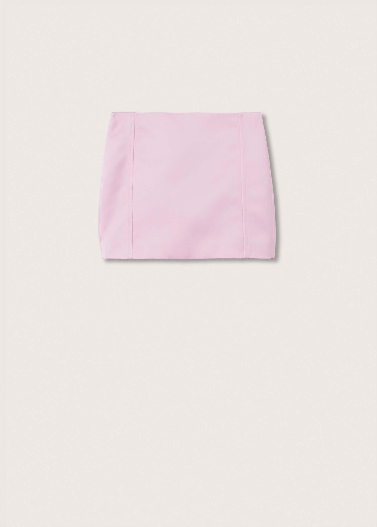 Mini-skirt with seams - Article without model