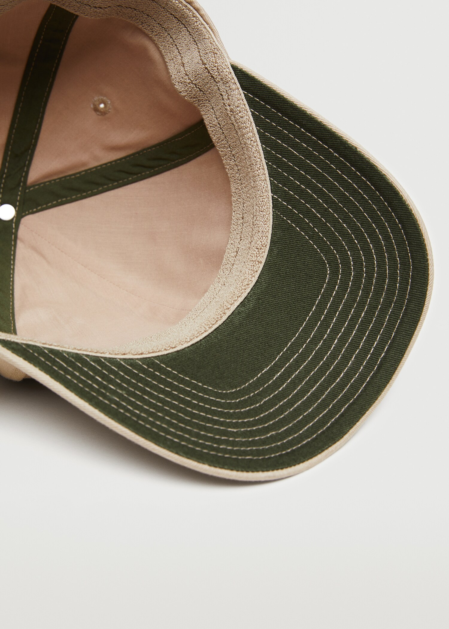 Cotton baseball cap - Details of the article 3