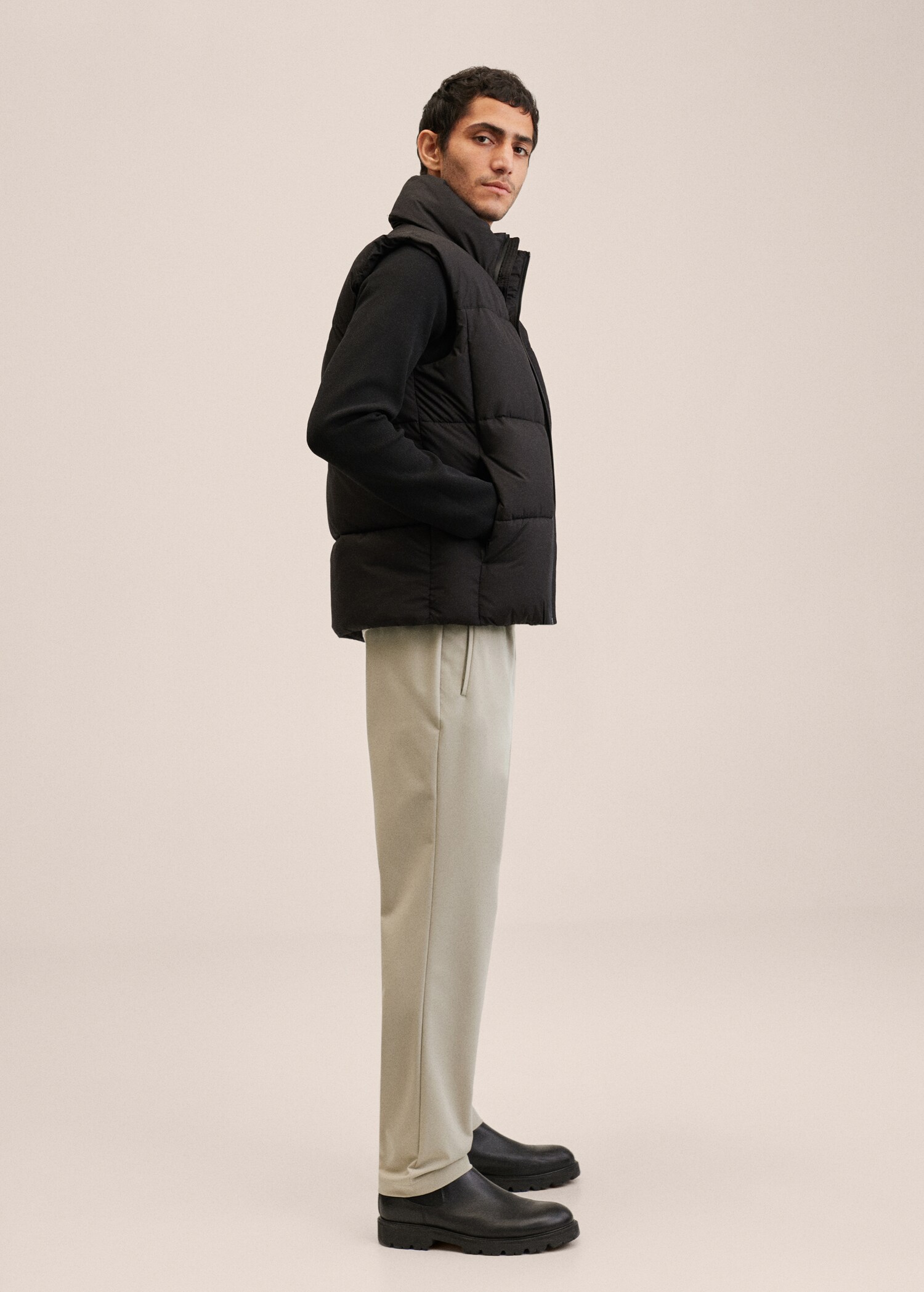 Slim fit stretch pants - Details of the article 2