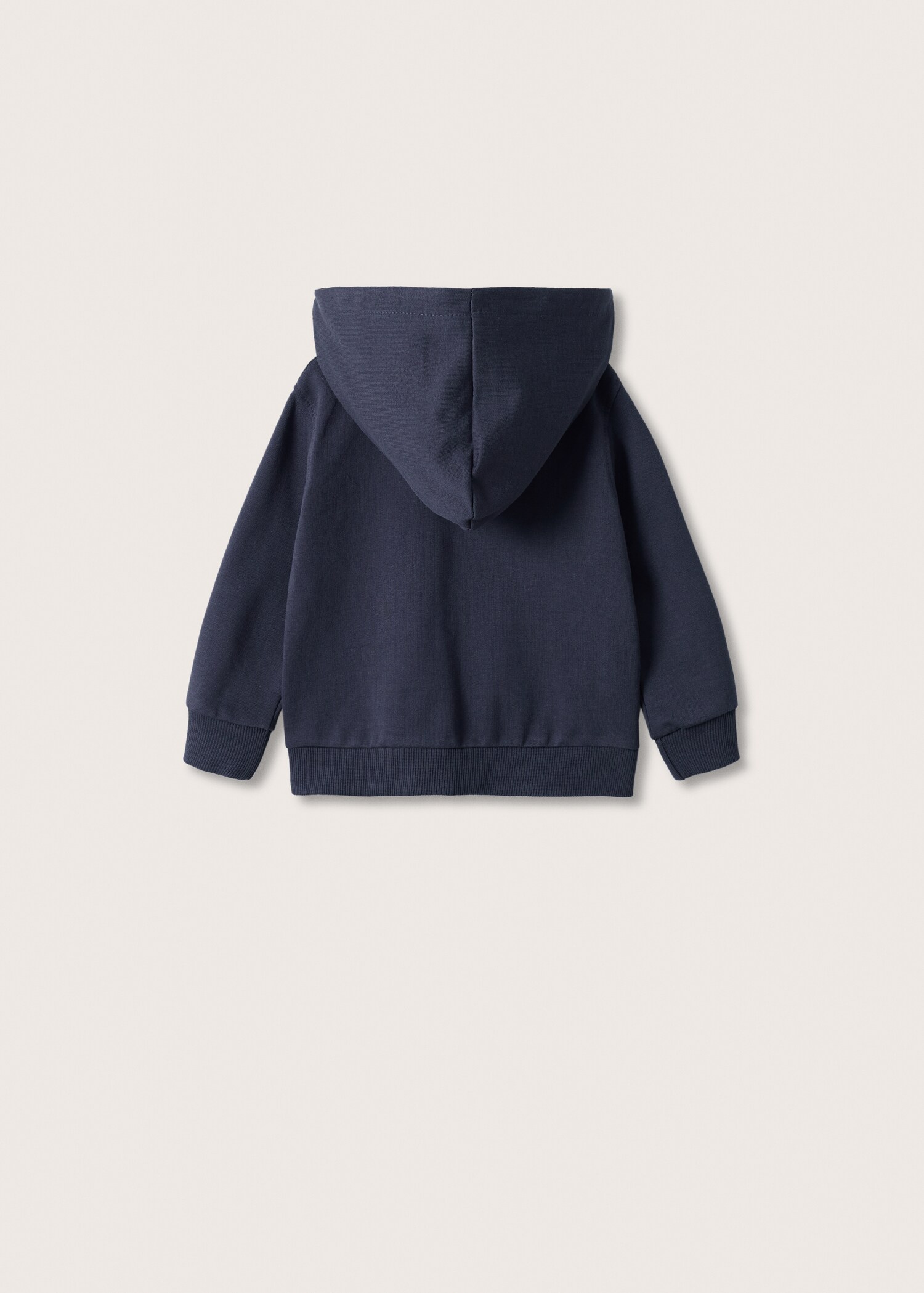 Hoodie cotton sweatshirt - Reverse of the article