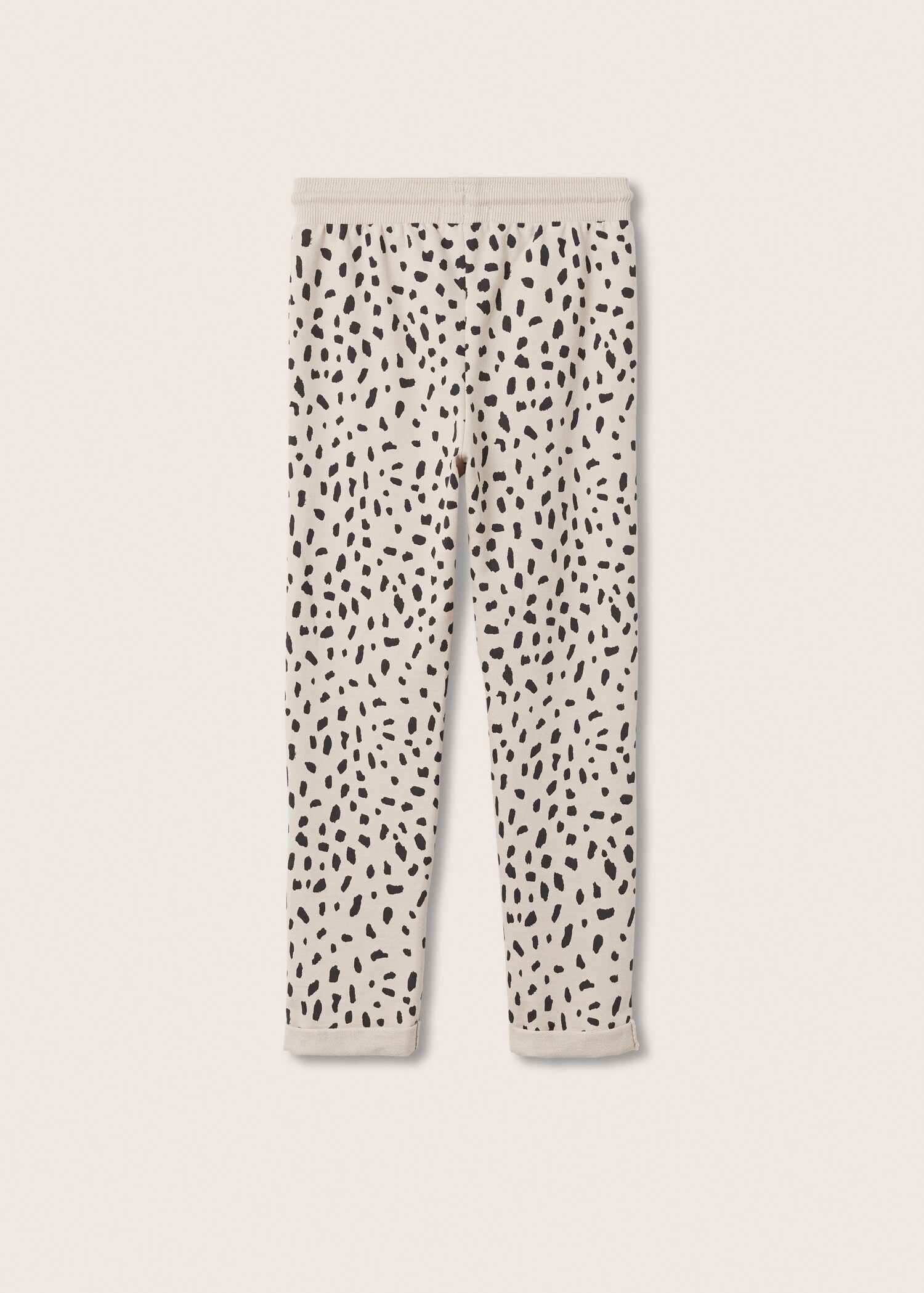 Printed jogger trousers - Reverse of the article