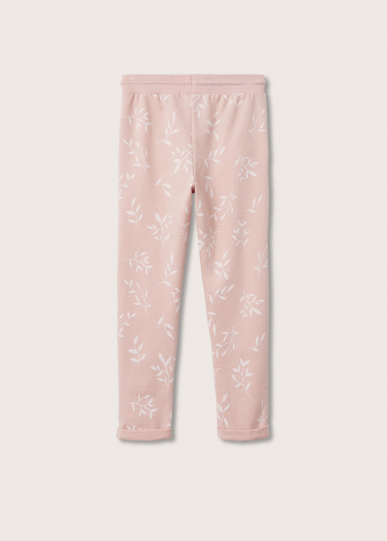 Printed jogger trousers - Reverse of the article