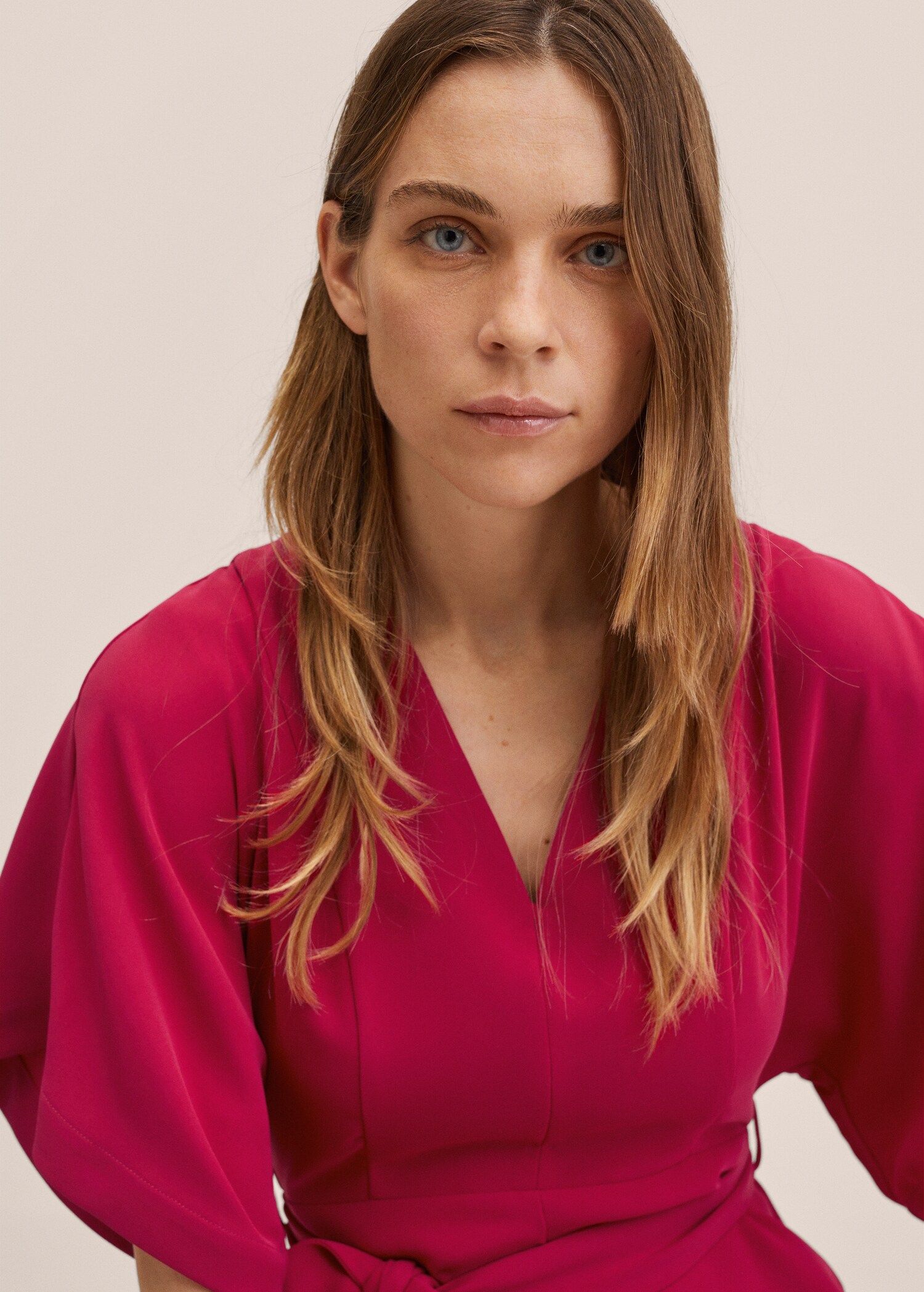 Belt long jumpsuit - Details of the article 1