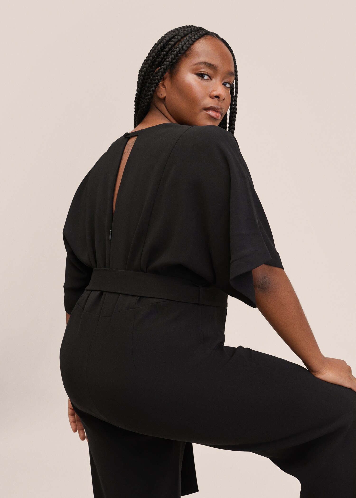 Belt long jumpsuit - Details of the article 5