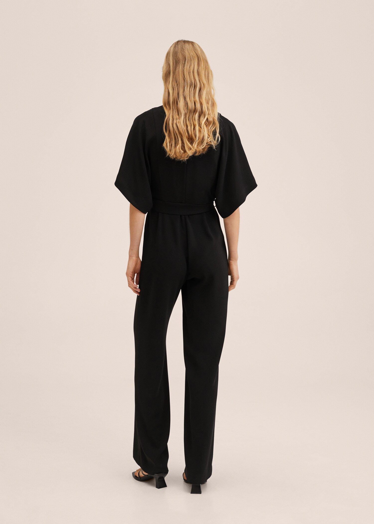 Belt long jumpsuit - Reverse of the article